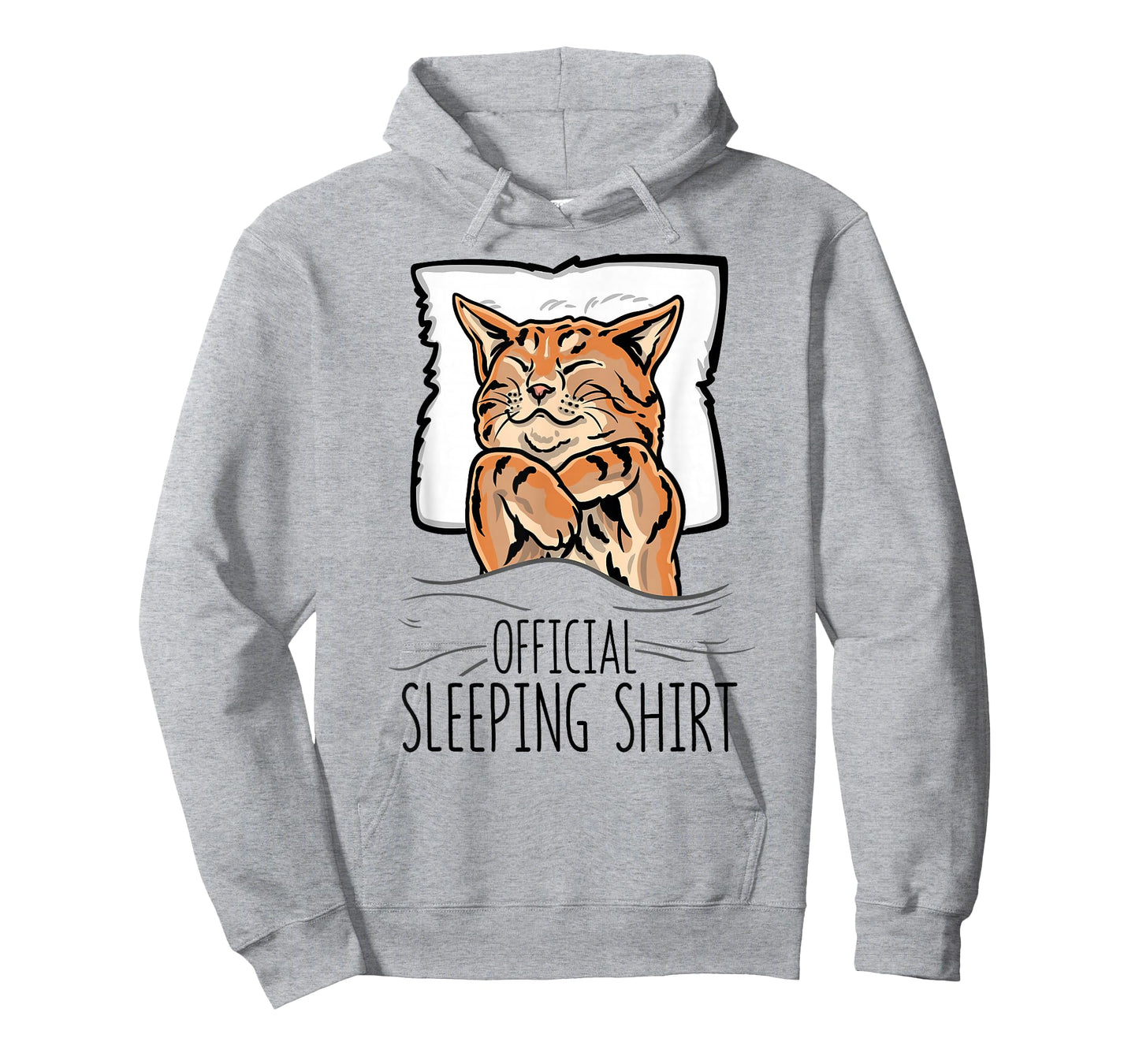 Official Sleeping Shirt Cute Cat nap Sleep Nightgown T-Shirt