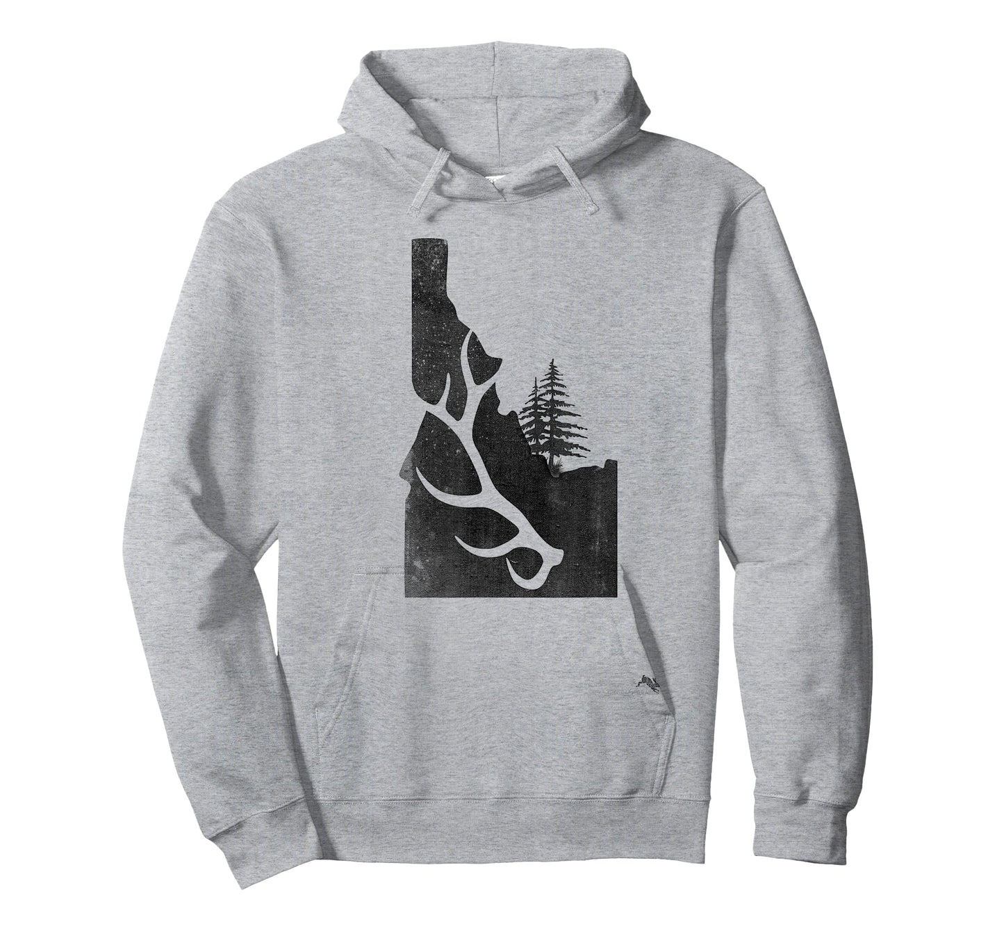 Idaho Elk Hunter T-Shirt with Antler Shed T-Shirt