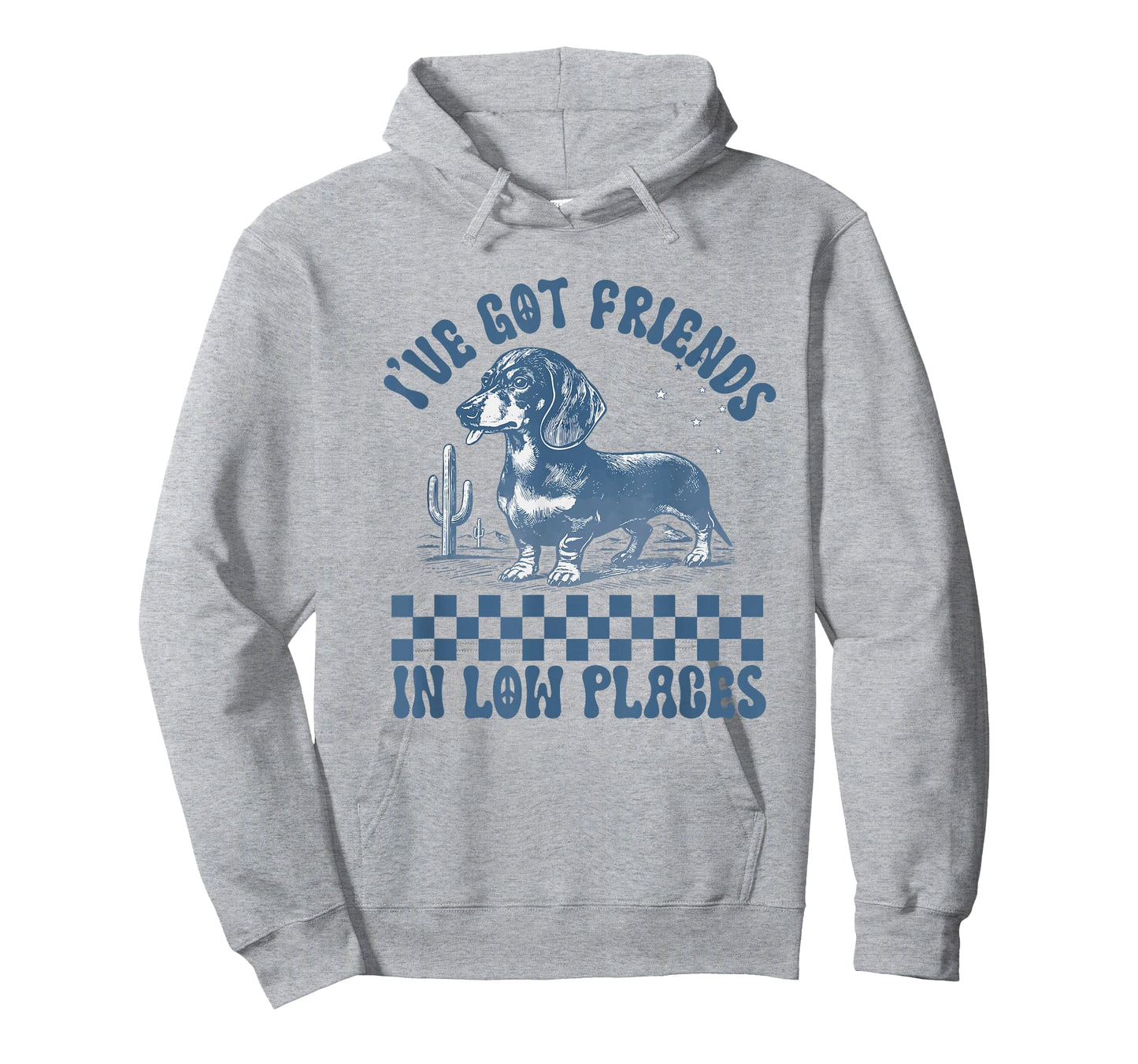 I've got Friends in Low Places Dachshund Wiener Sausage Dog T-Shirt