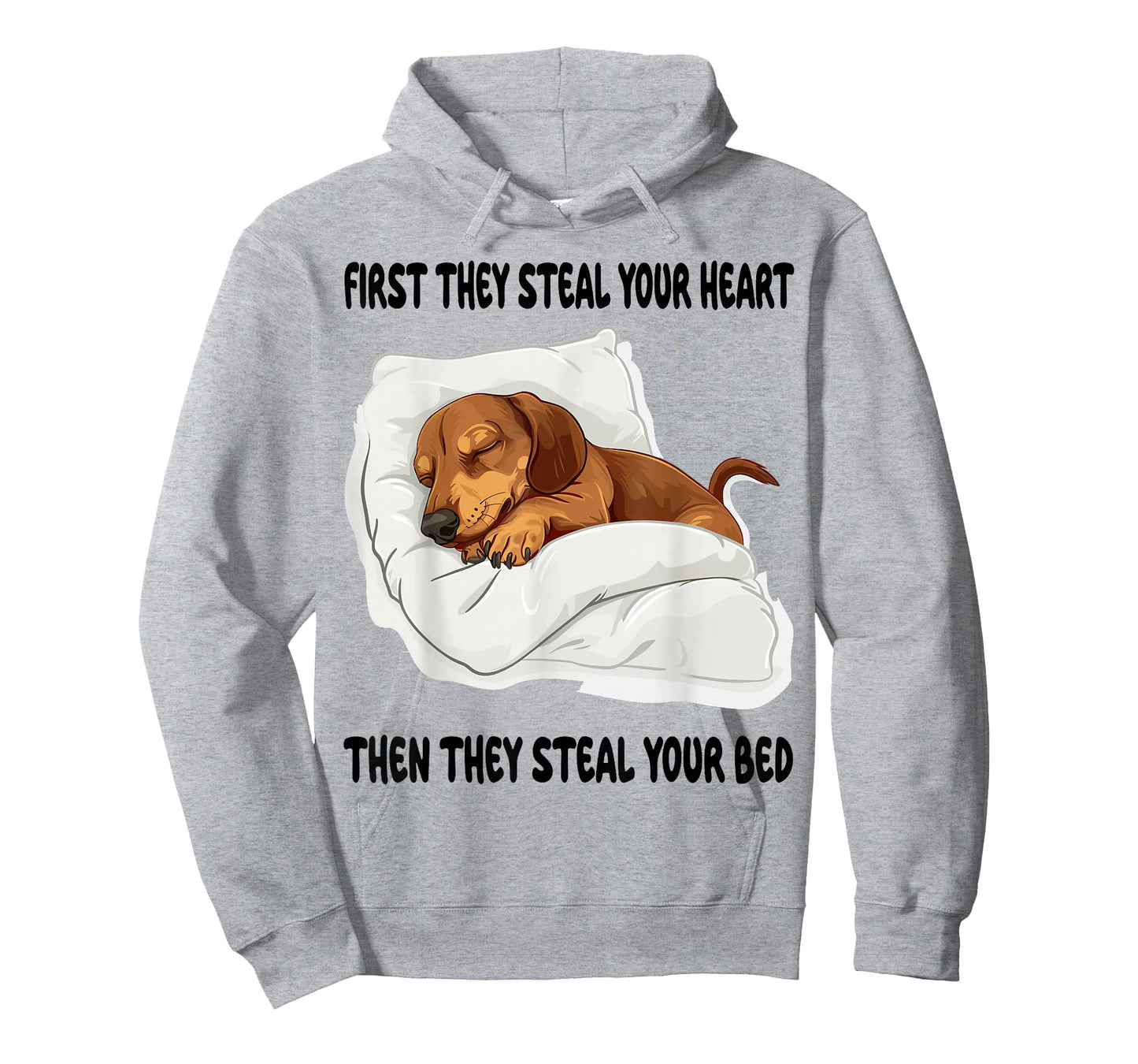 Dachshund Wiener Doxie Sleeping Pajamas Nightgown T-Shirt