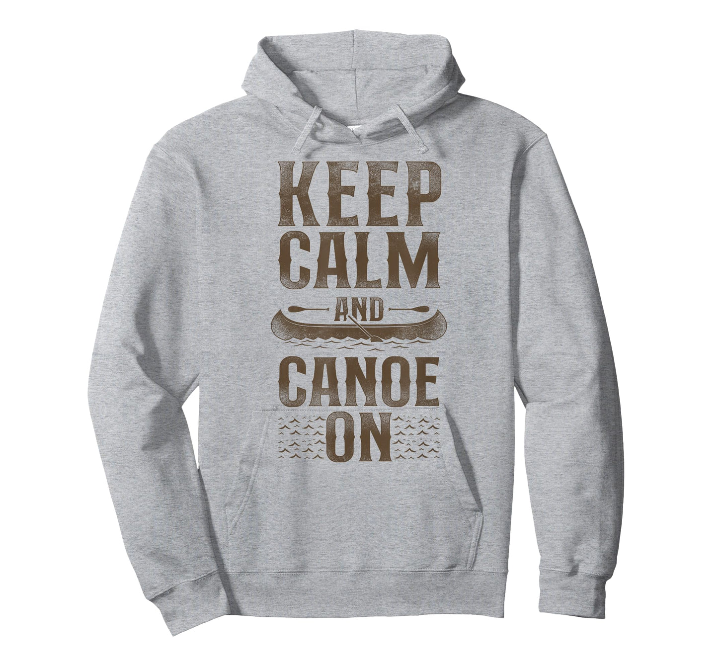 Canoe Canoeing Vintage Keep Calm And Canoe On T-Shirt