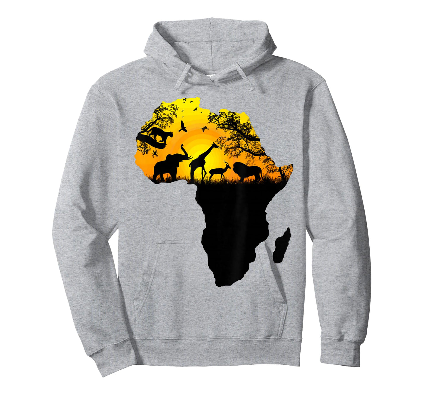 Majestic Safari Animals in Sizzling Africa Continent T-Shirt T-Shirt