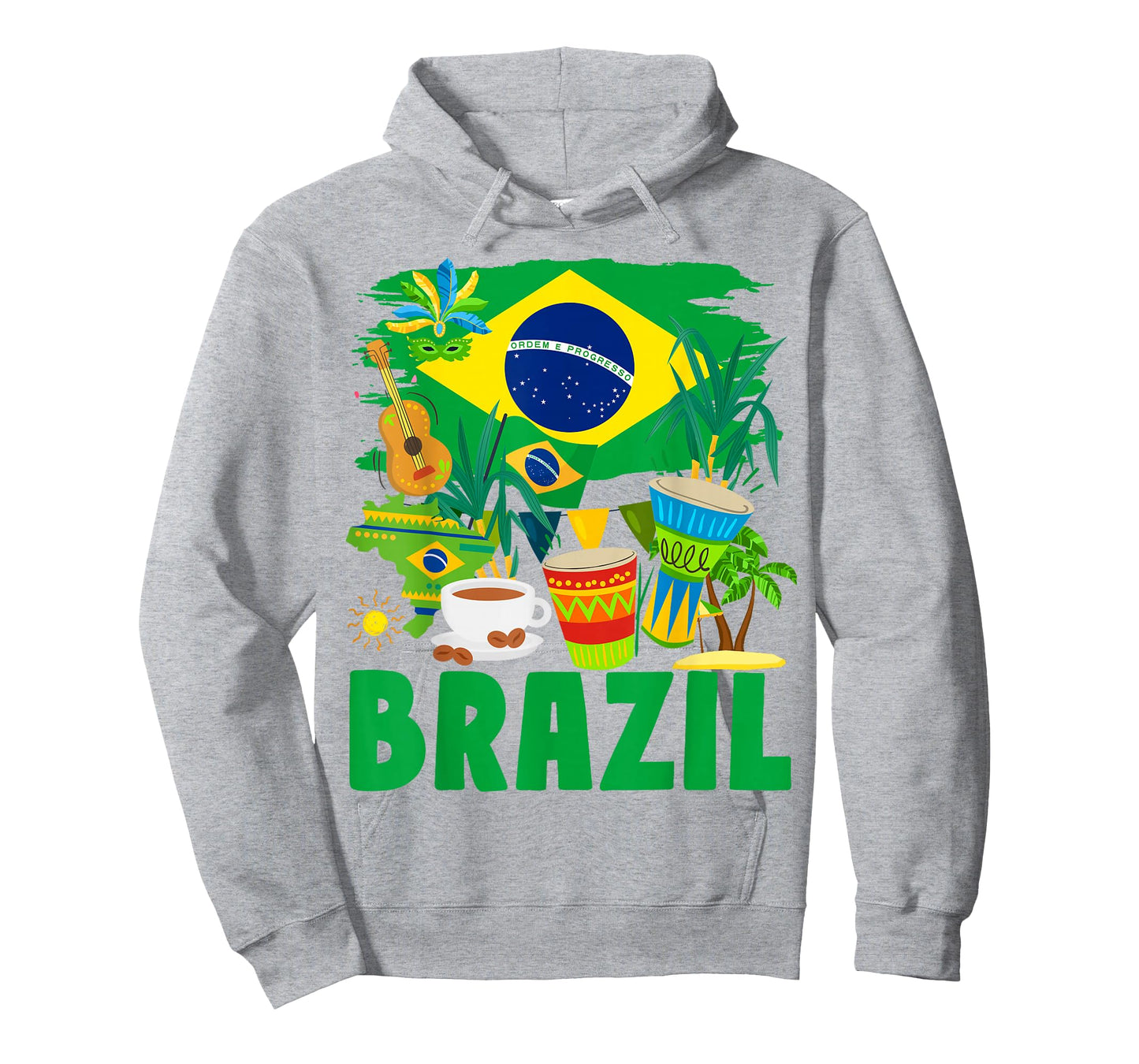 Brazil Flag Outfit Idea For Kids Brasil & Brazilian Flag T-Shirt