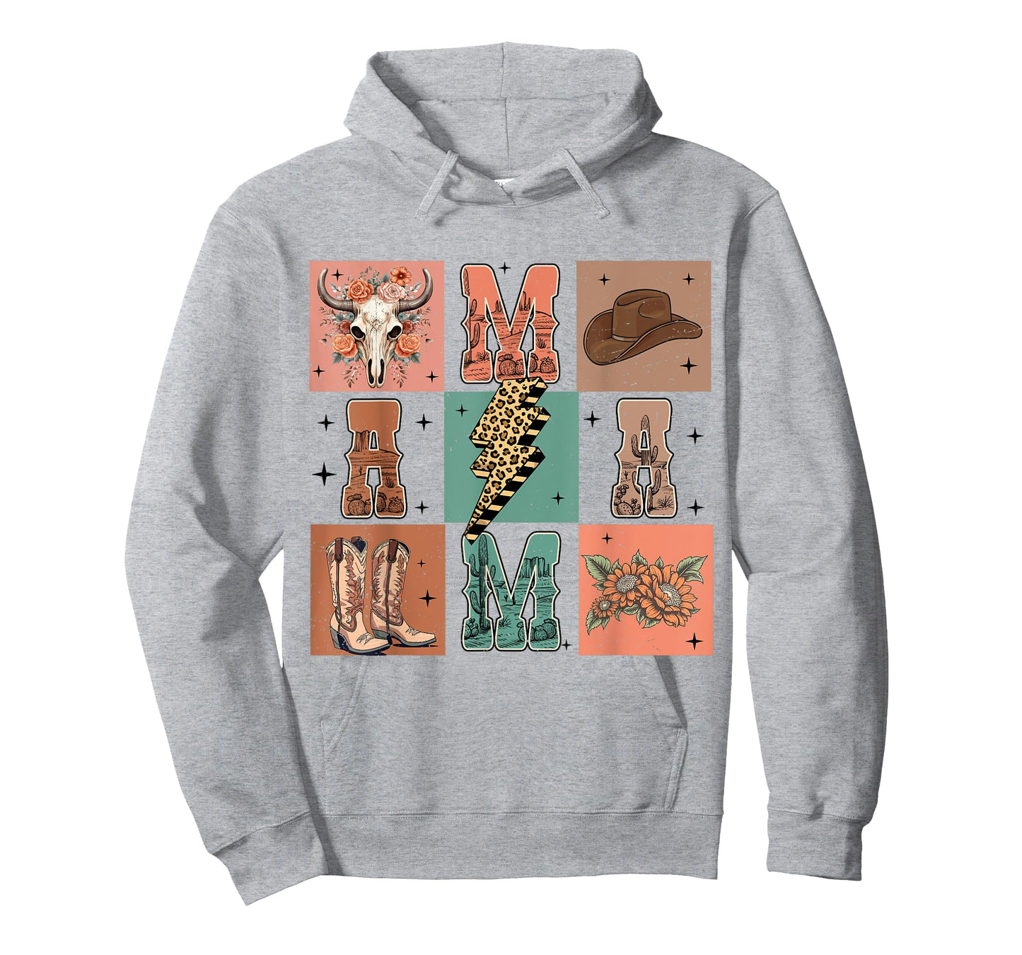 Western Mama Cowboy Cowgirl Mothers Day Mom Country Boots T-Shirt