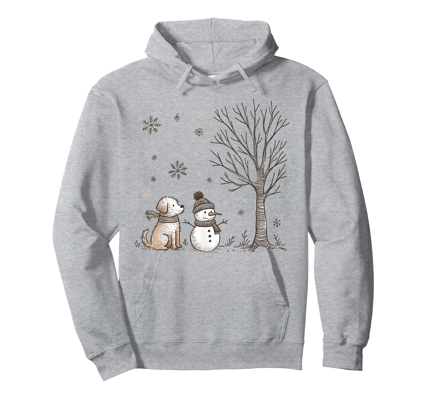 Chillin' With My Snowmies Christmas Snowman Dog Lovers T-Shirt