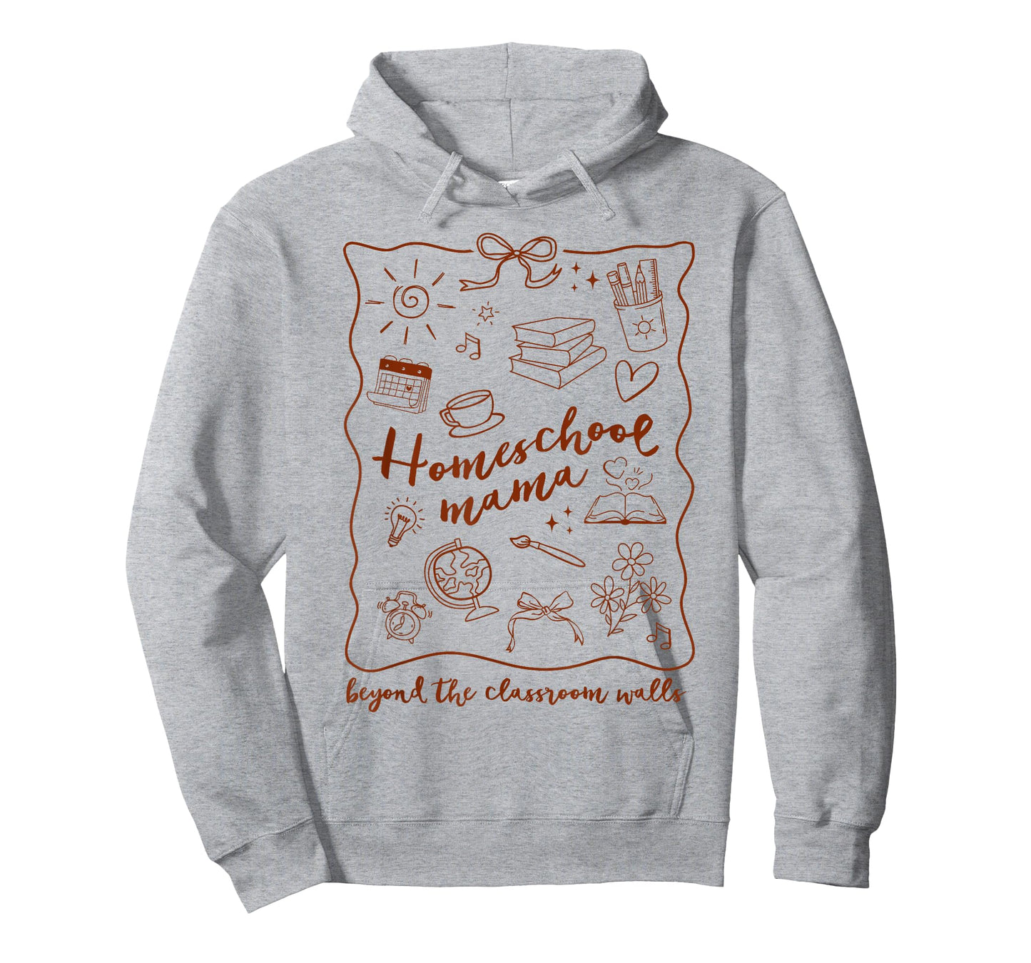 Homeschool Mama Homeschooling Beyond The Classroom Walls T-Shirt