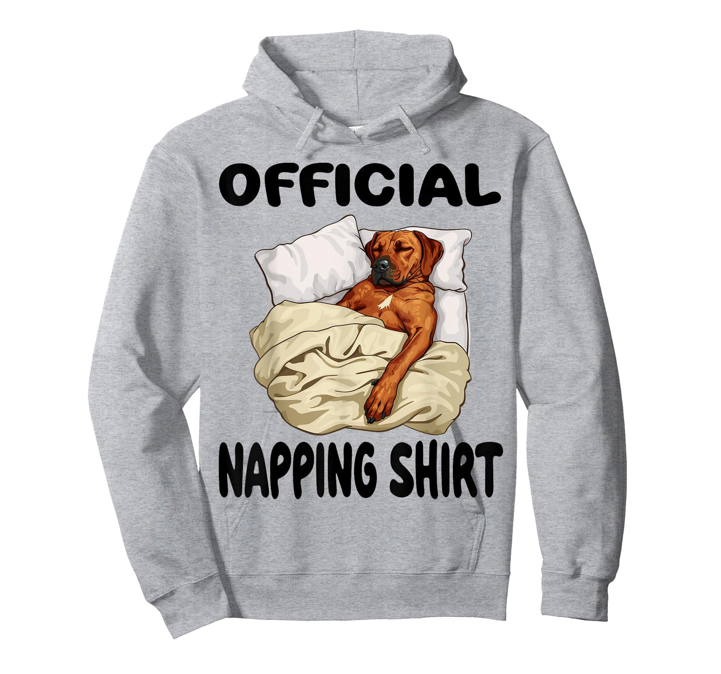 Rhodesian Ridgeback Dog Official Napping shirt Pajamas T-Shirt
