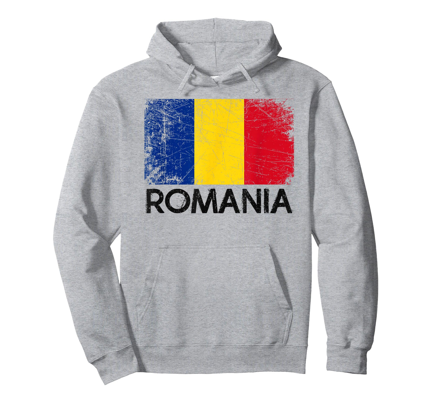 Romanian Flag T-Shirt | Vintage Made In Romania Gift T-Shirt