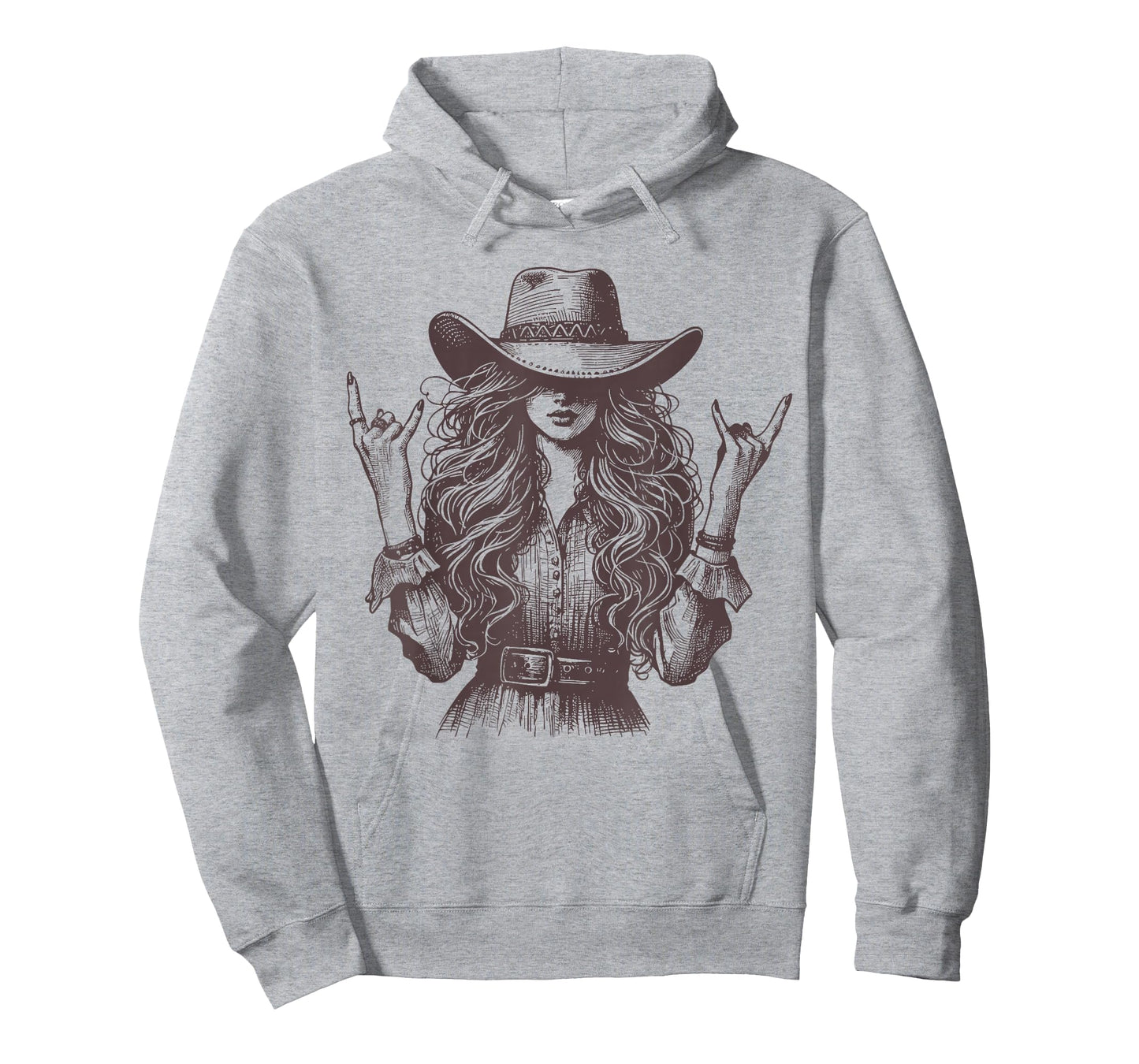 Rock And Roll Cowgirl Shirt Western Rodeo Girl Graphic Women T-Shirt
