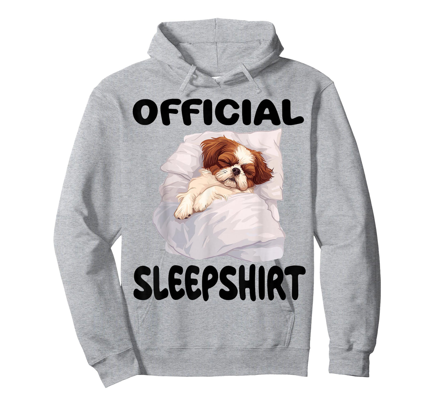 Shih Tzu Dog Official Sleepshirt Pajamas Nightgown T-Shirt for Men Women Kids