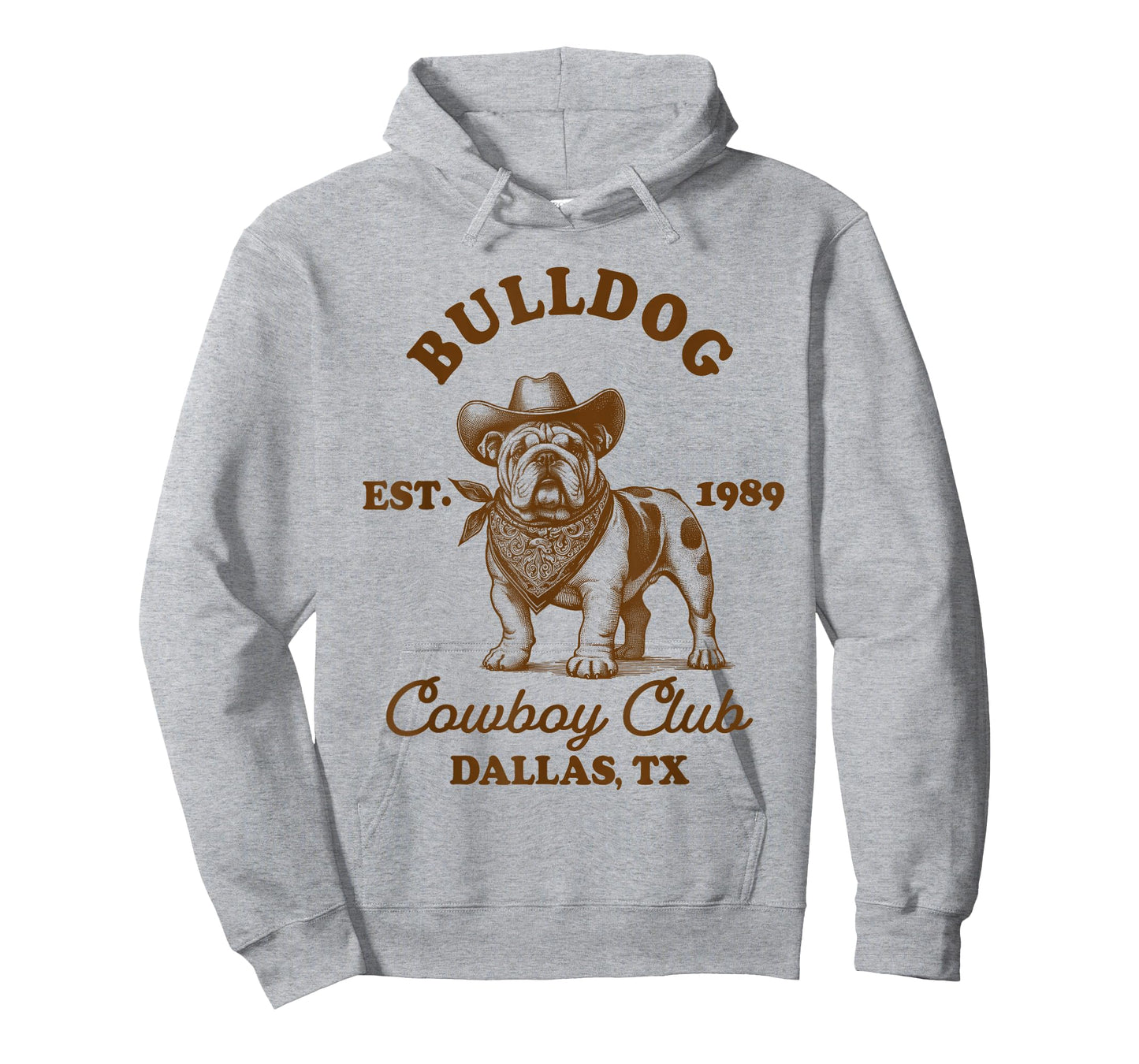 English Bulldog Mom Western Howdy Bulldog Cowboys Club T-Shirt