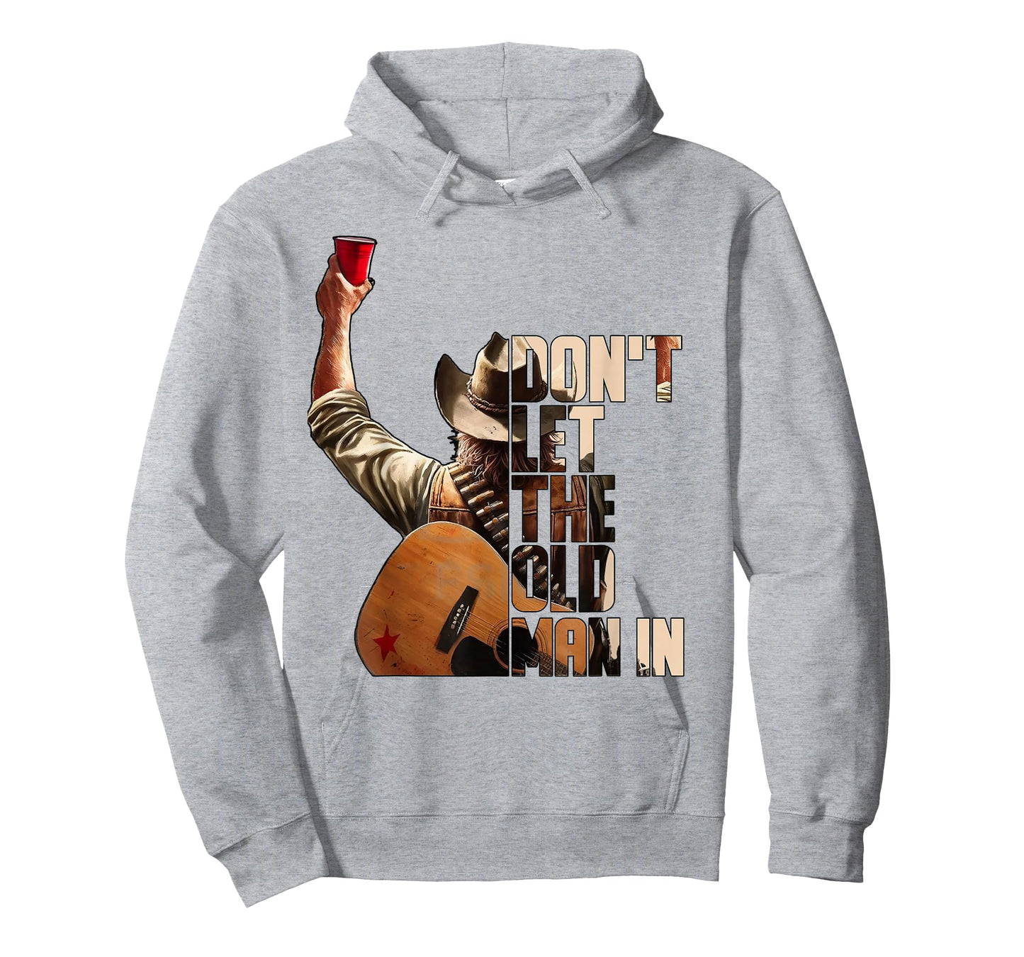 DON'T LET THE OLD MAN IN White Version T-Shirt