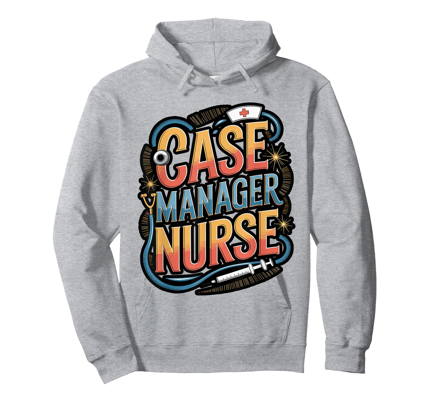 Nurse Case Manager Heart Design T-Shirt