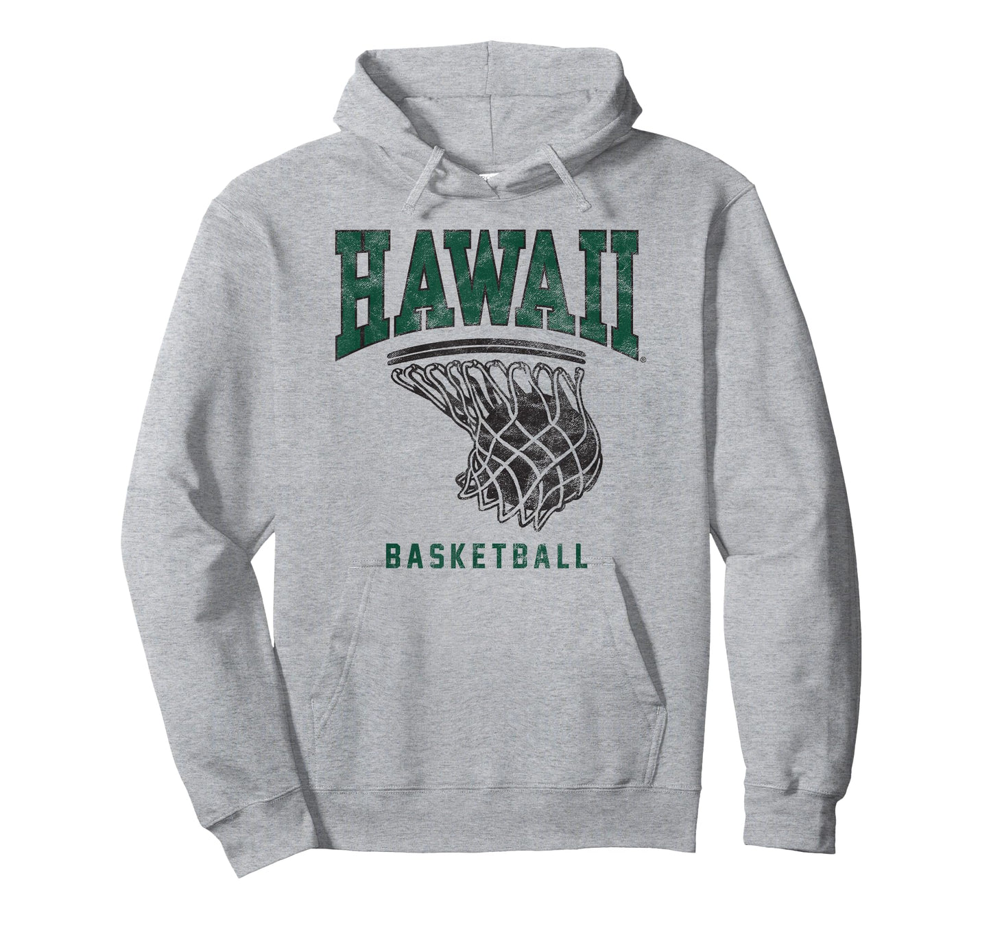 University of Hawaii Rainbow Warriors Basketball Hoop T-Shirt