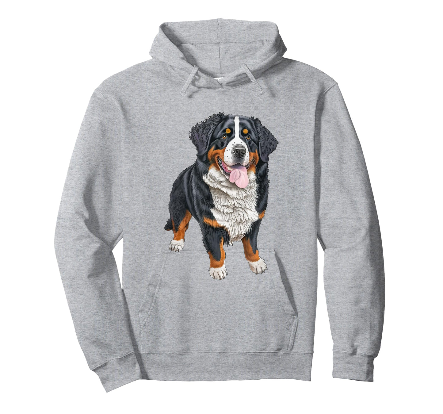Bernese Mountain Dog Portrait Artistic Image T-Shirt