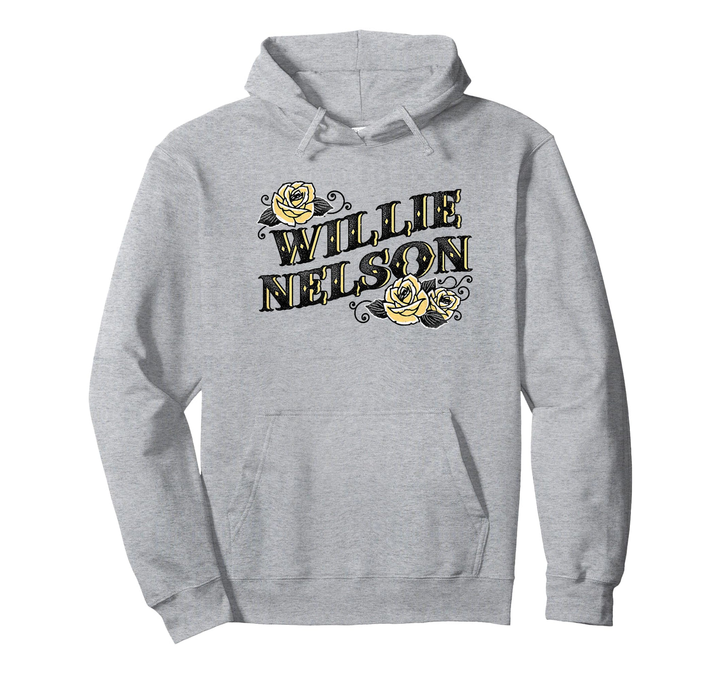 Official Willie Nelson Yellow Rose T-Shirt