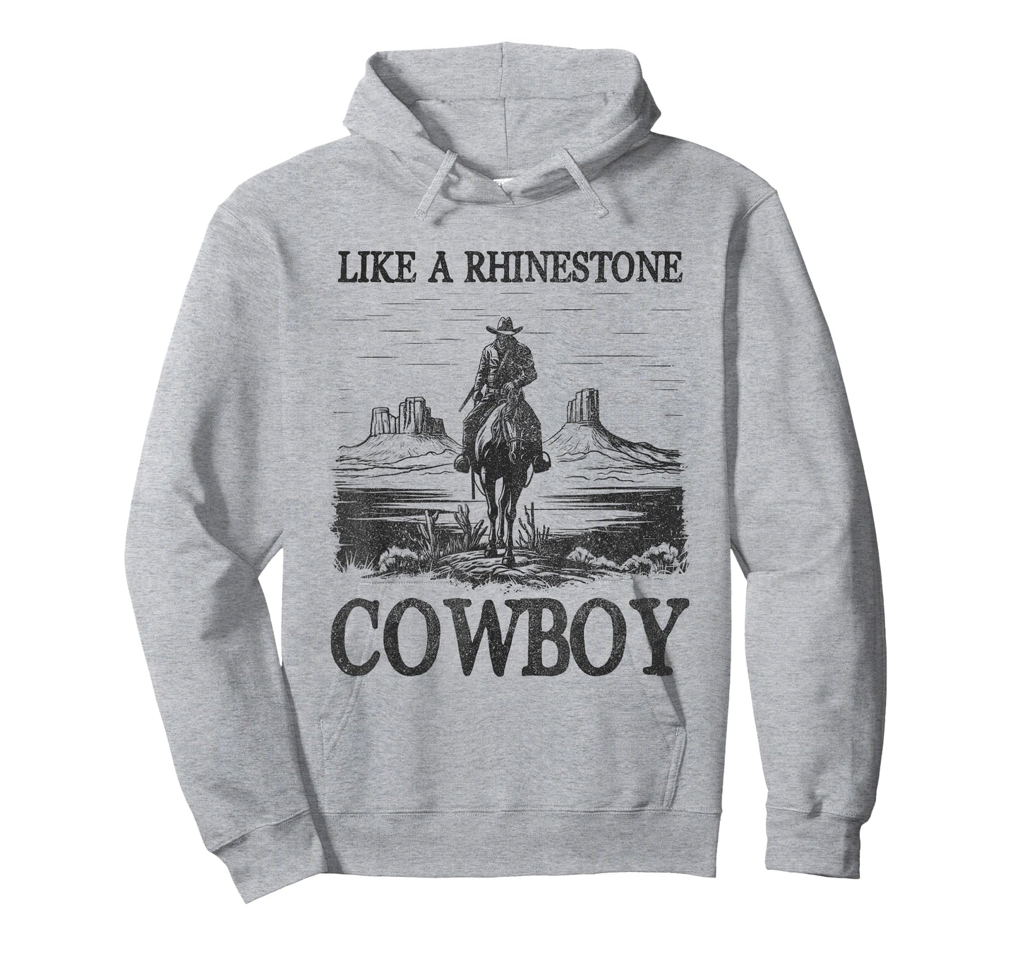 Like A Rhinestone Cowboy Western Life Rodeo Country Music T-Shirt