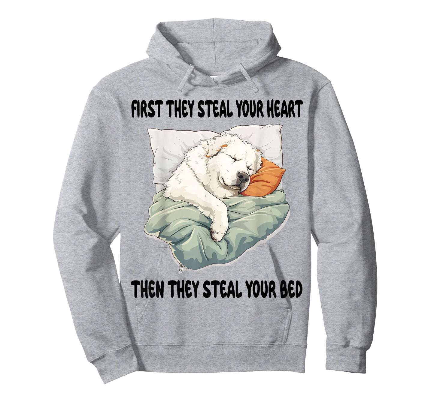 Great Pyrenees Sleeping Pajamas Nightgown T-Shirt