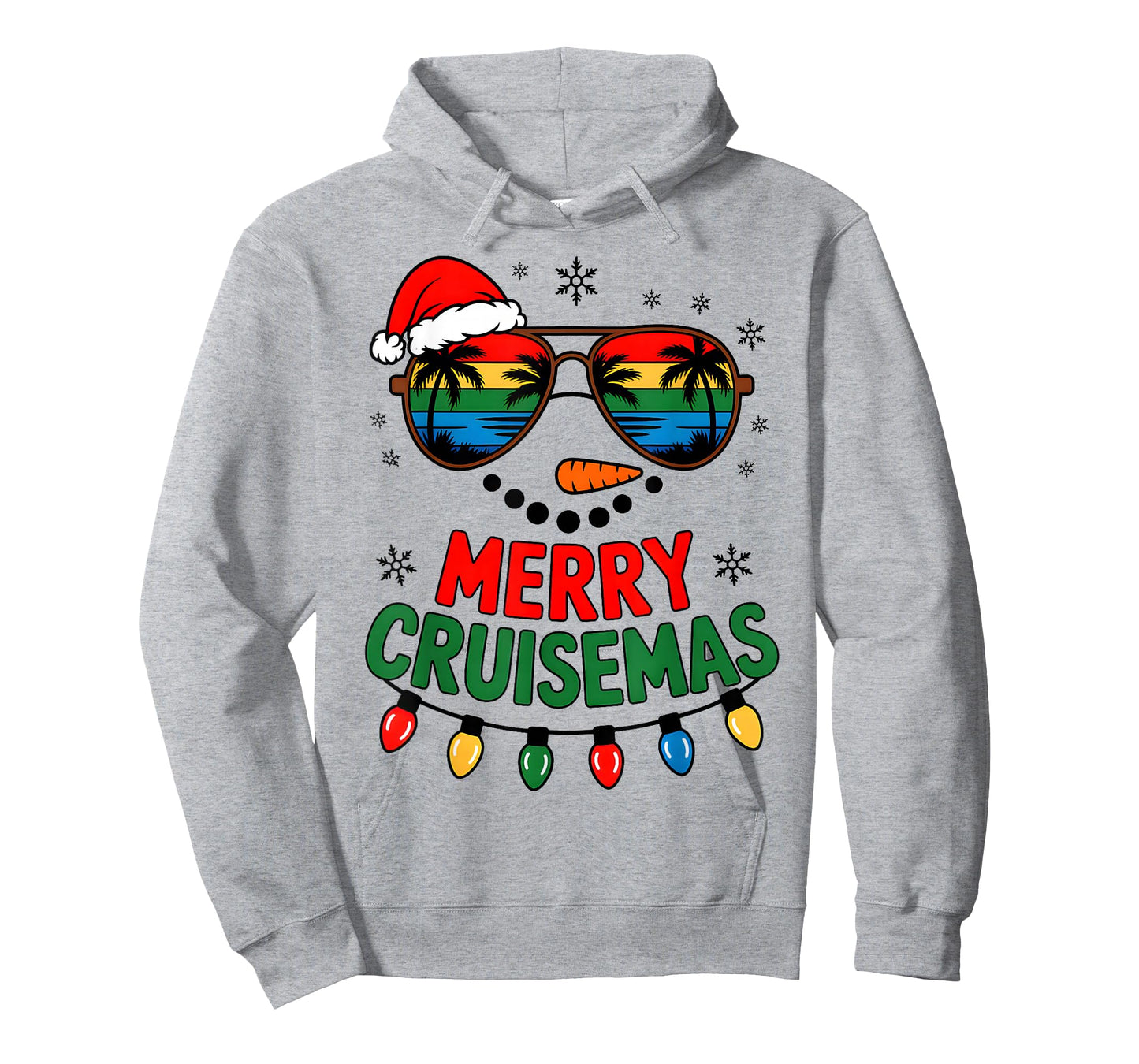 Merry Cruisemas 2025 Christmas Santa Snowman Cruise Family T-Shirt