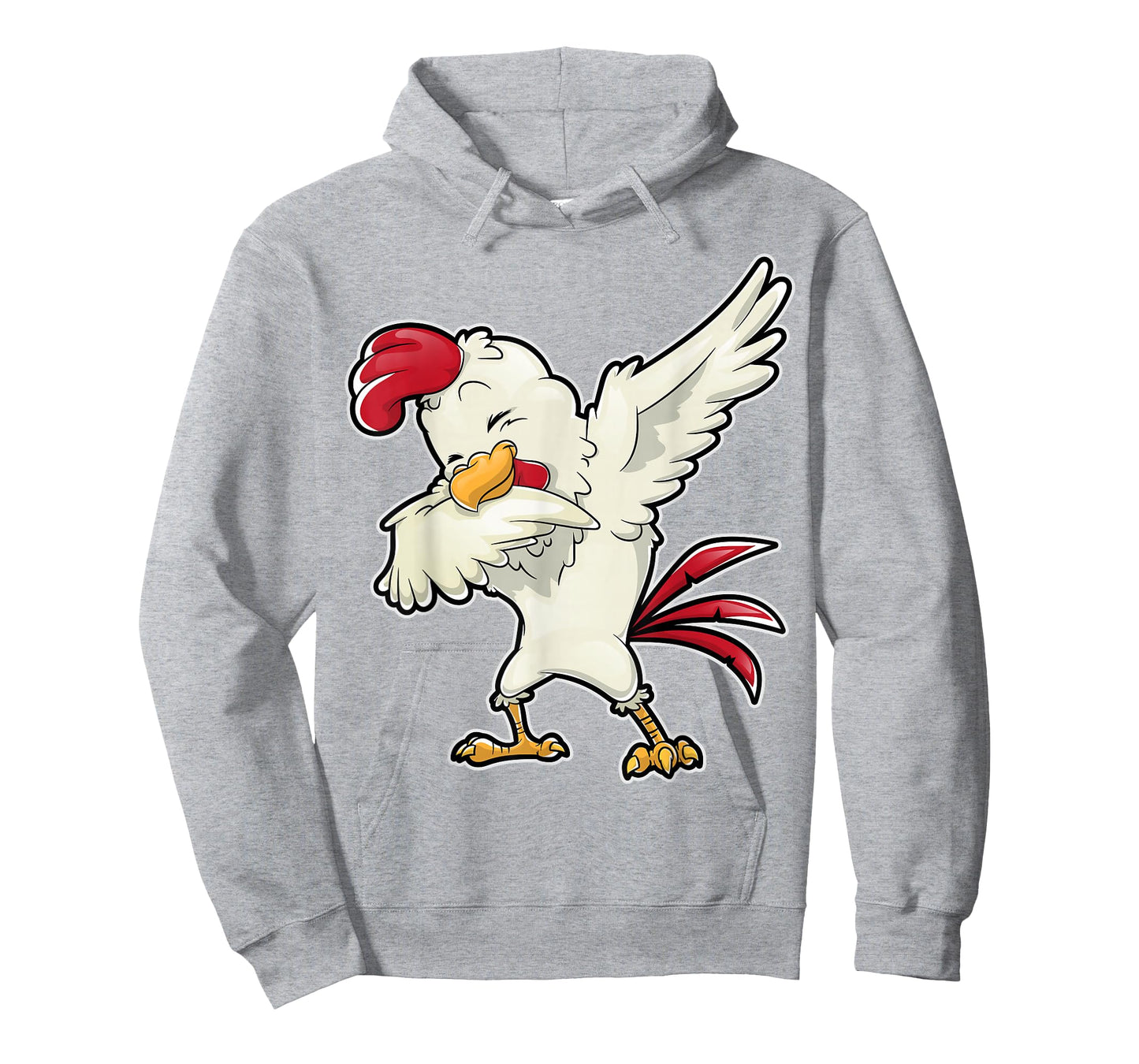 Dabbing Chicken Funny Farmer Farm Boys Girls Men Dab Dance T-Shirt