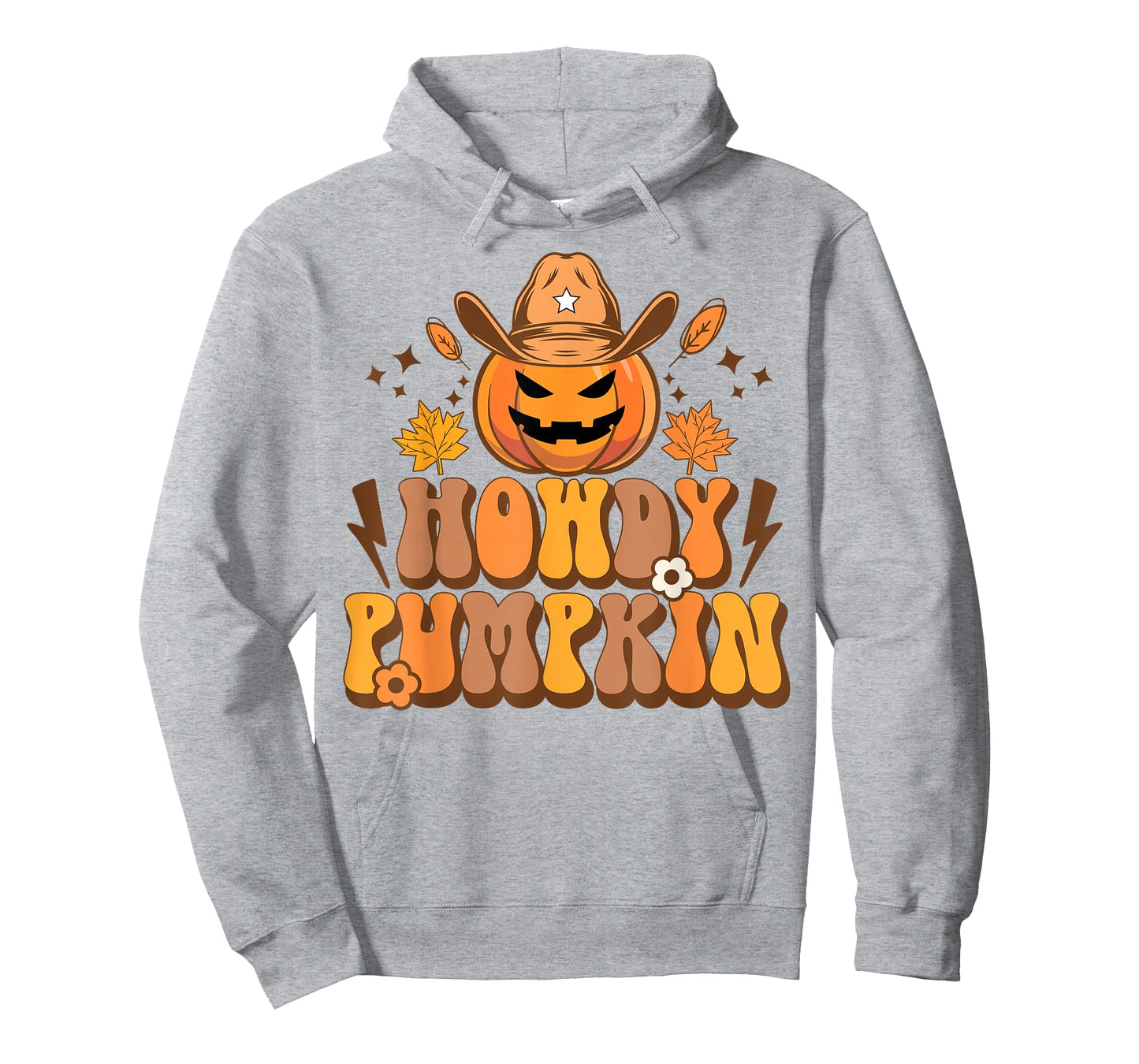 Howdy Pumpkin Retro Fall Autumn Western Halloween Women T-Shirt