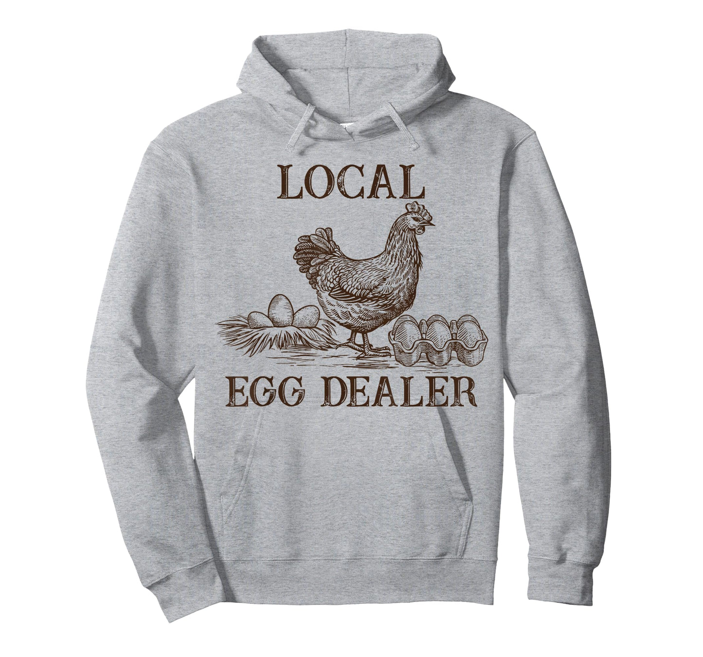 Local Egg Dealer Retro Chicken Funny Farmer Easter Adult Kid T-Shirt