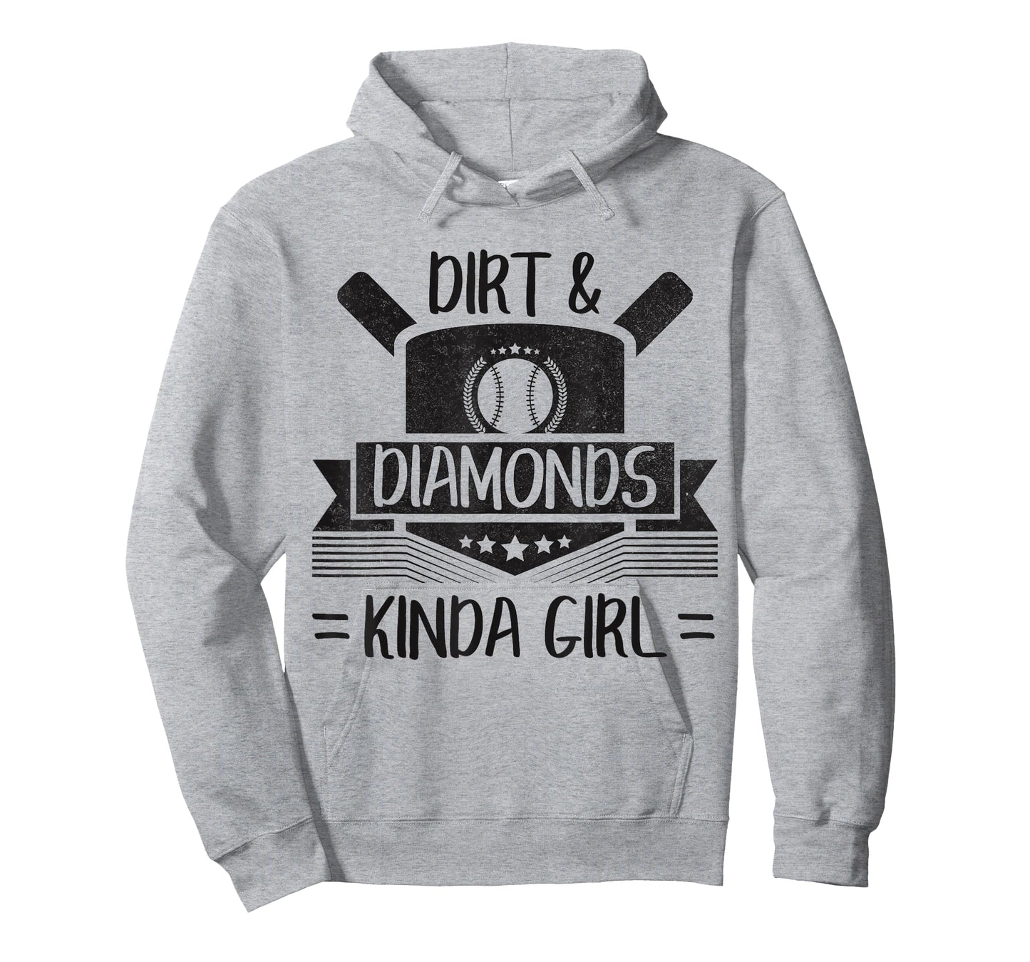 Fun Cute Baseball Softball Home Plate Kinda Girl T-Shirt