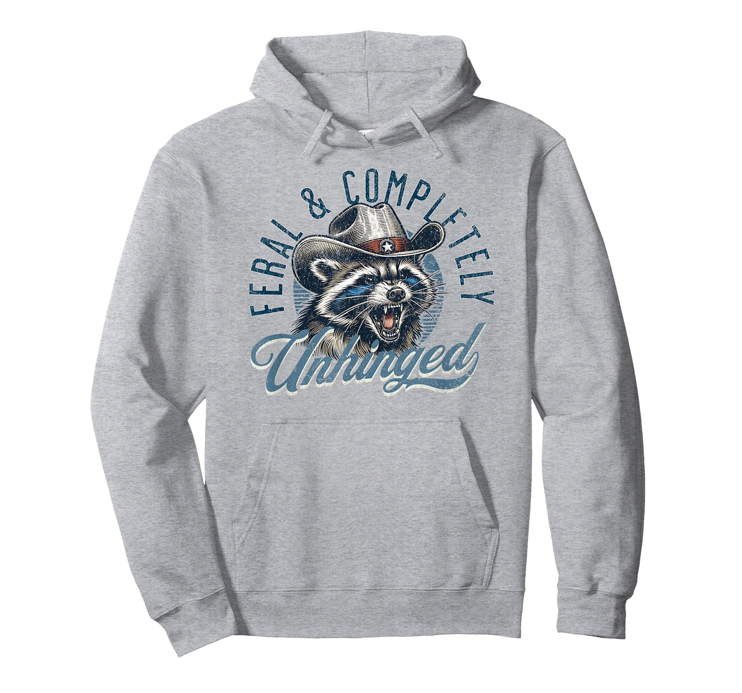 Funny Feral and Completely Unhinged Raccoon T-Shirt