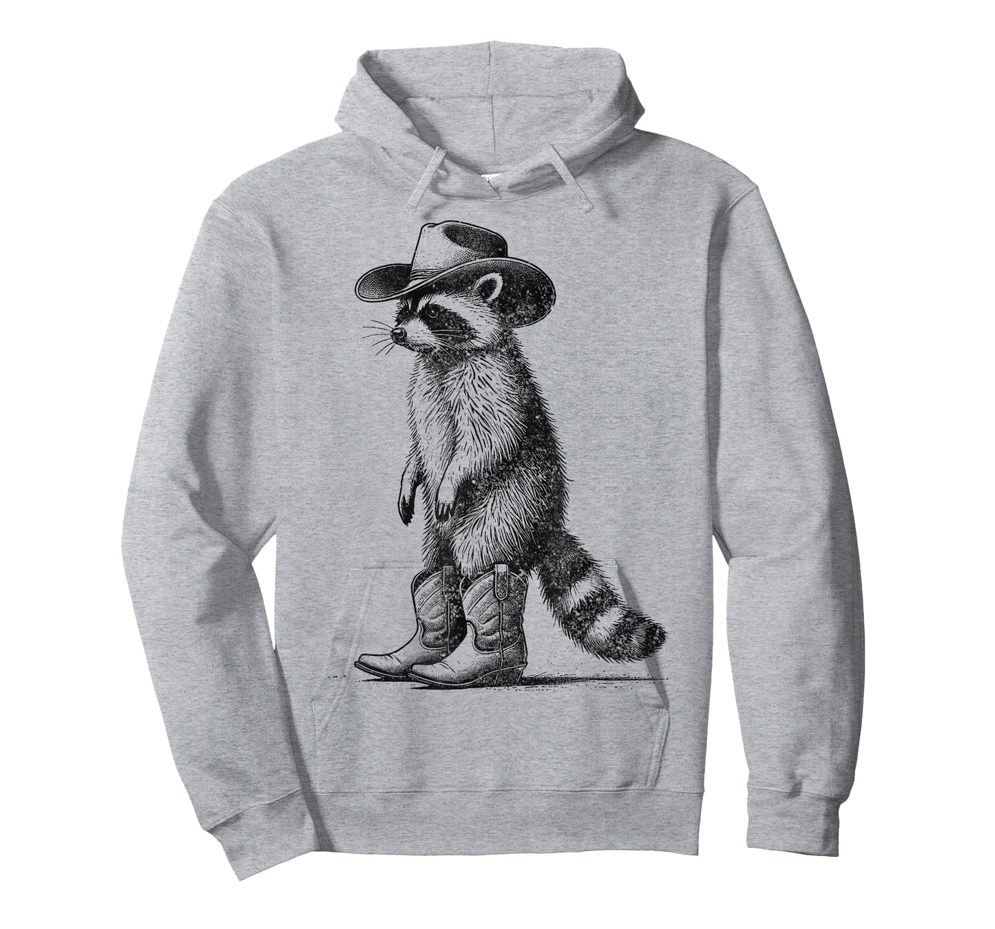 Vintage Raccoon Cowboy Cowgirl Western Country T-Shirt