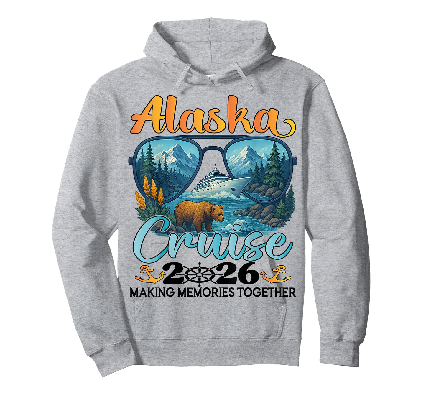 Matching Family Group Alaskan Alaska Cruise 2026 Friends T-Shirt