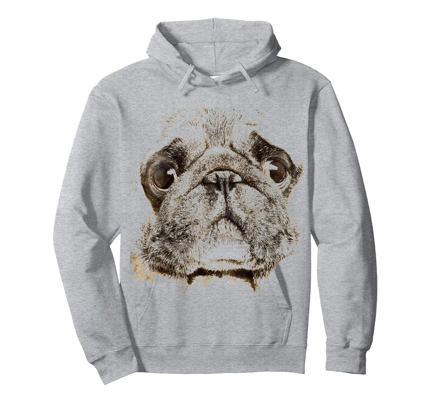 Pug Dog Animal Faces Men Women Girls Kids T-Shirt