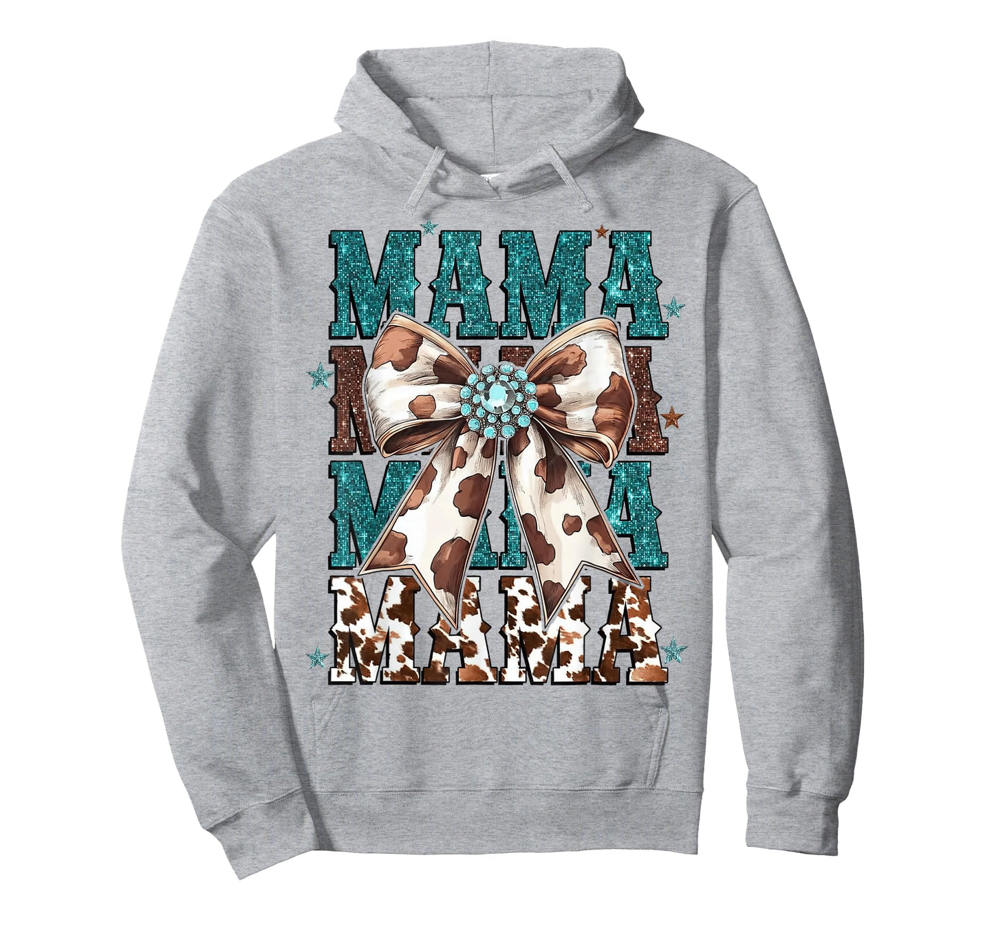 Mama Mom Western Family Matching Birthday Cowboy Cowgirl T-Shirt