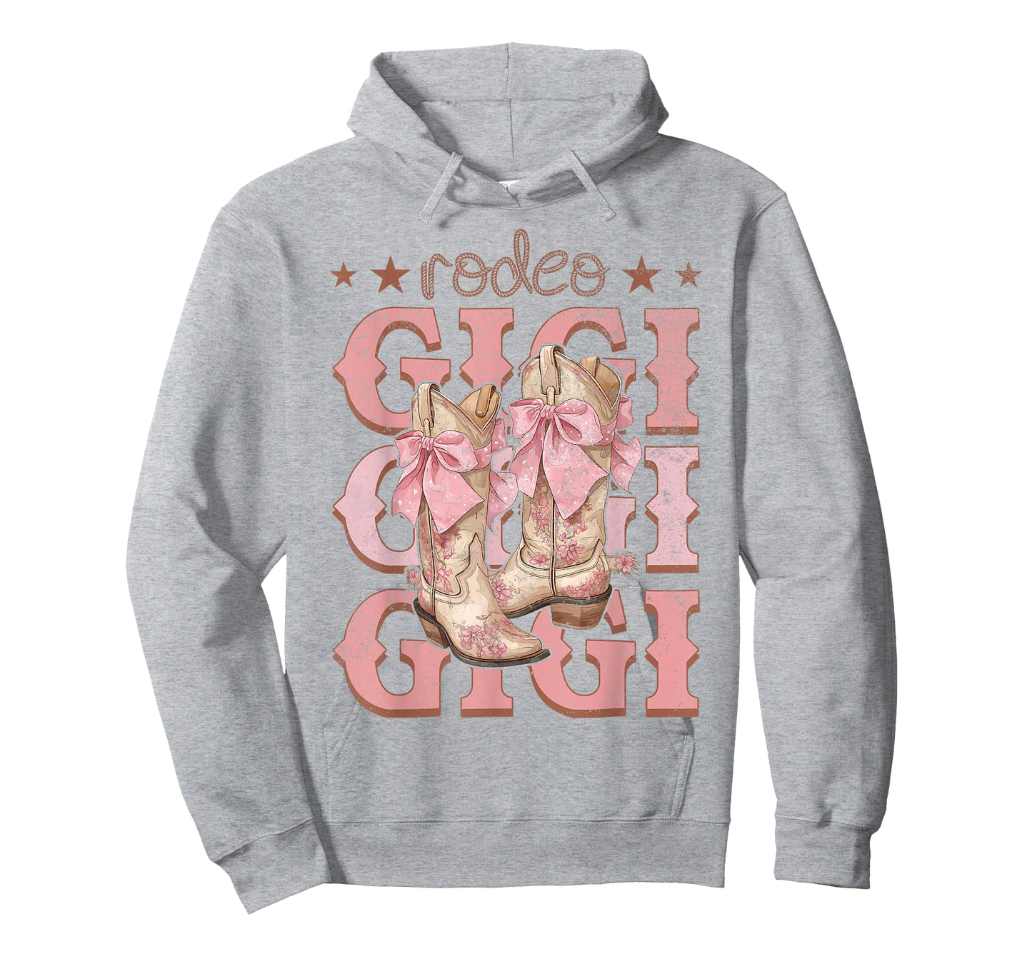 Rodeo Gigi Pink Boots Coquette Cow-Girl Birthday Party T-Shirt