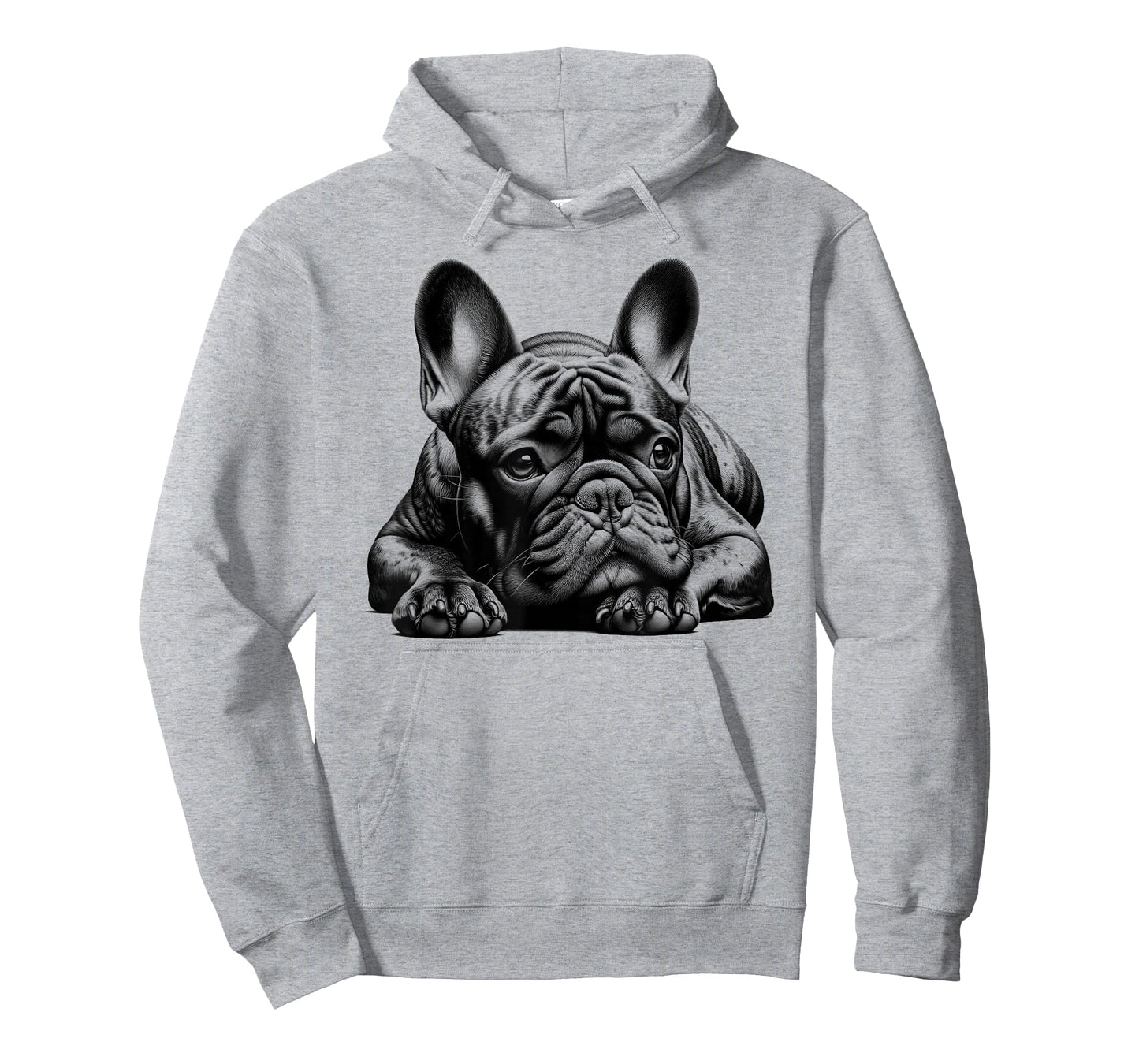 Dreamy French Bulldog in Lying Pose T-Shirt
