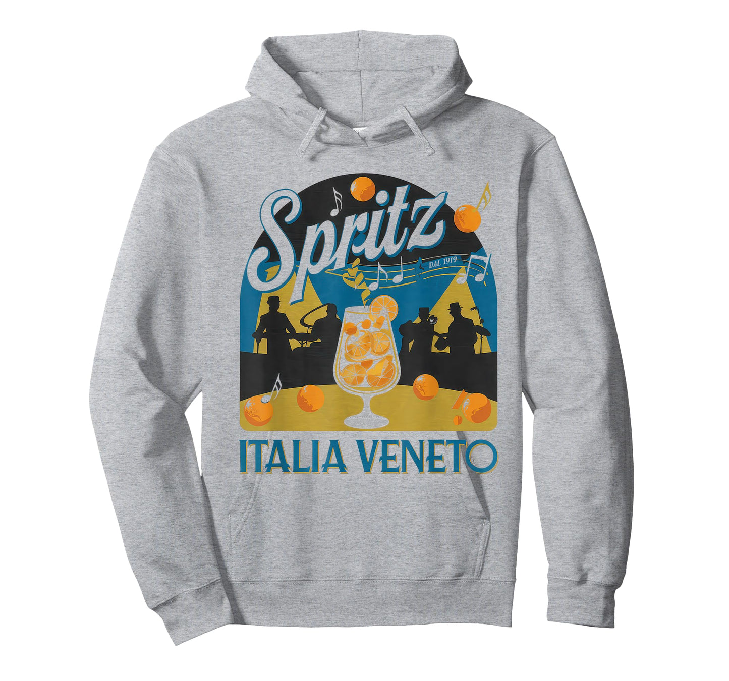 Spritz Veneto Tshirt Italia Vintage Orange Wine Cocktail T-Shirt