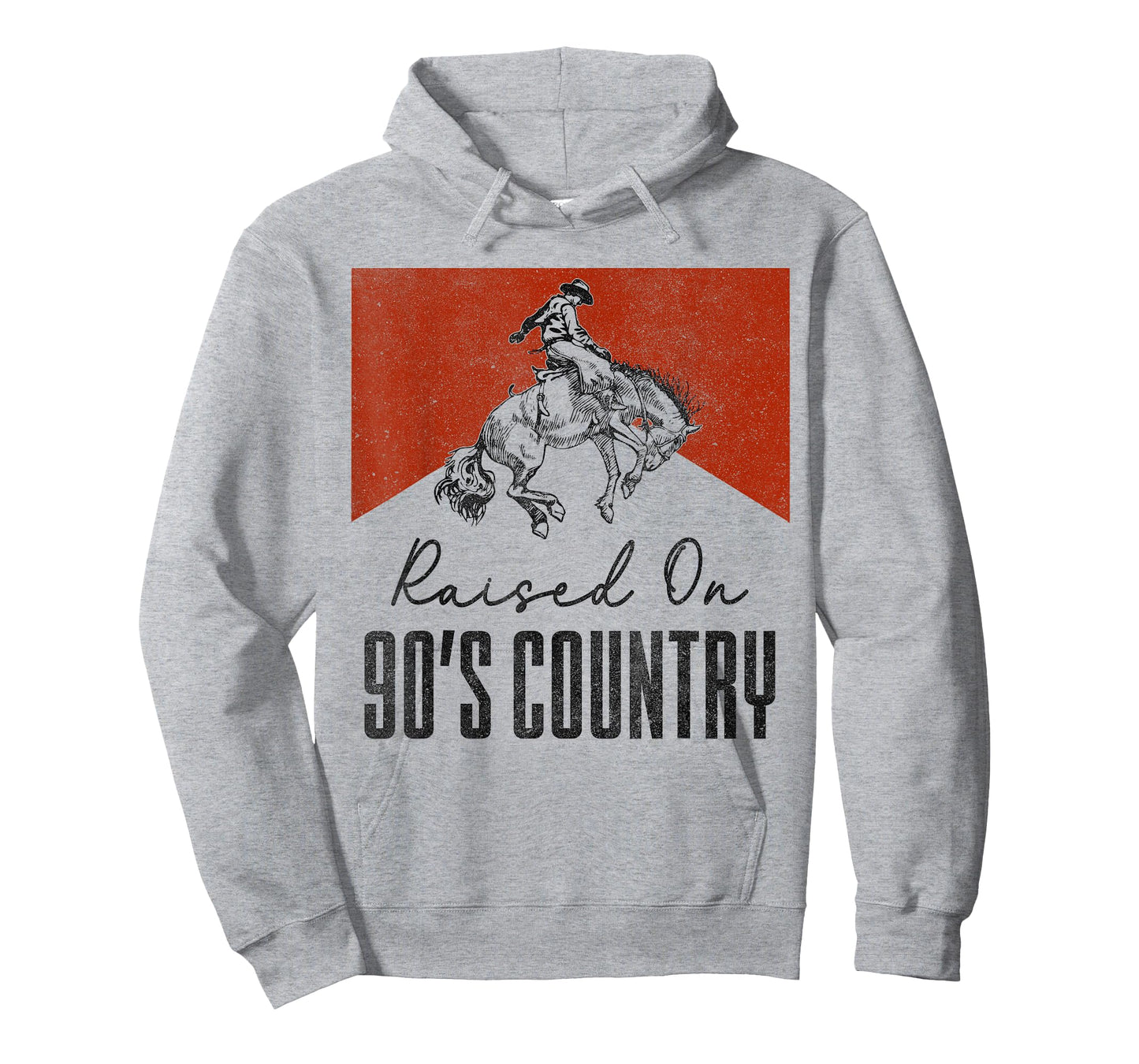 Raised On 90's Country Music Vintage Western Cowgirls T-Shirt