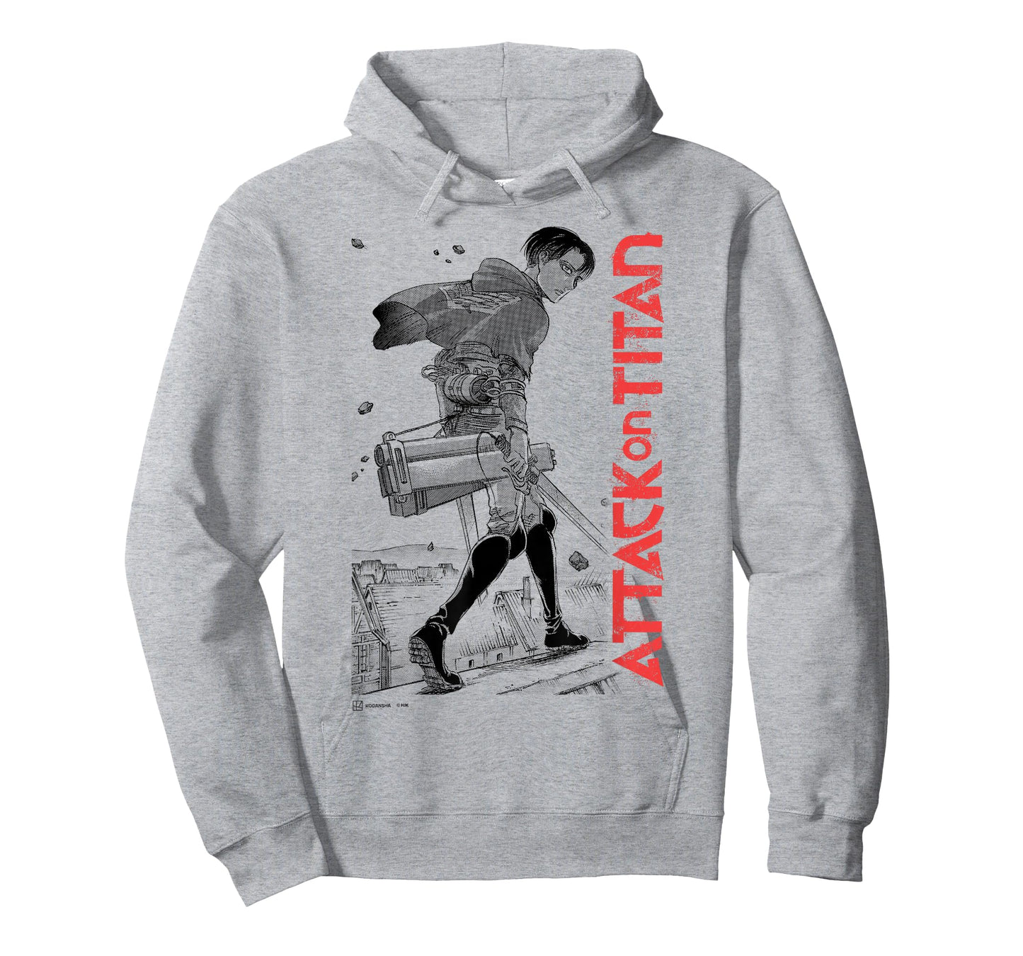 Attack on Titan Levi Ackerman Japanese Manga Epic Portrait T-Shirt