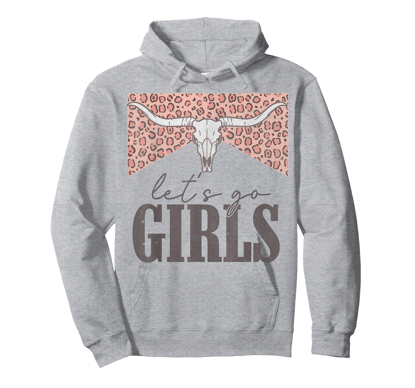 Let's Go Girls Vintage Leopard Western Rode Country Cowgirls T-Shirt