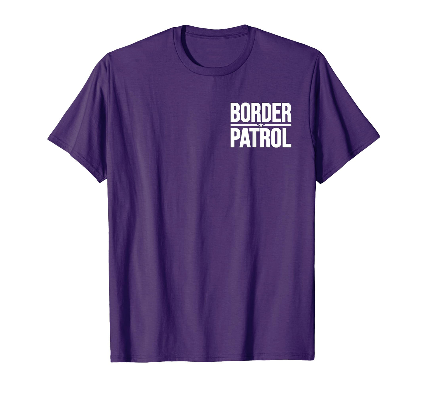 BORDER PATROL UNIFORM HALLOWEEN COSTUME TEE (2-SIDED) T-Shirt