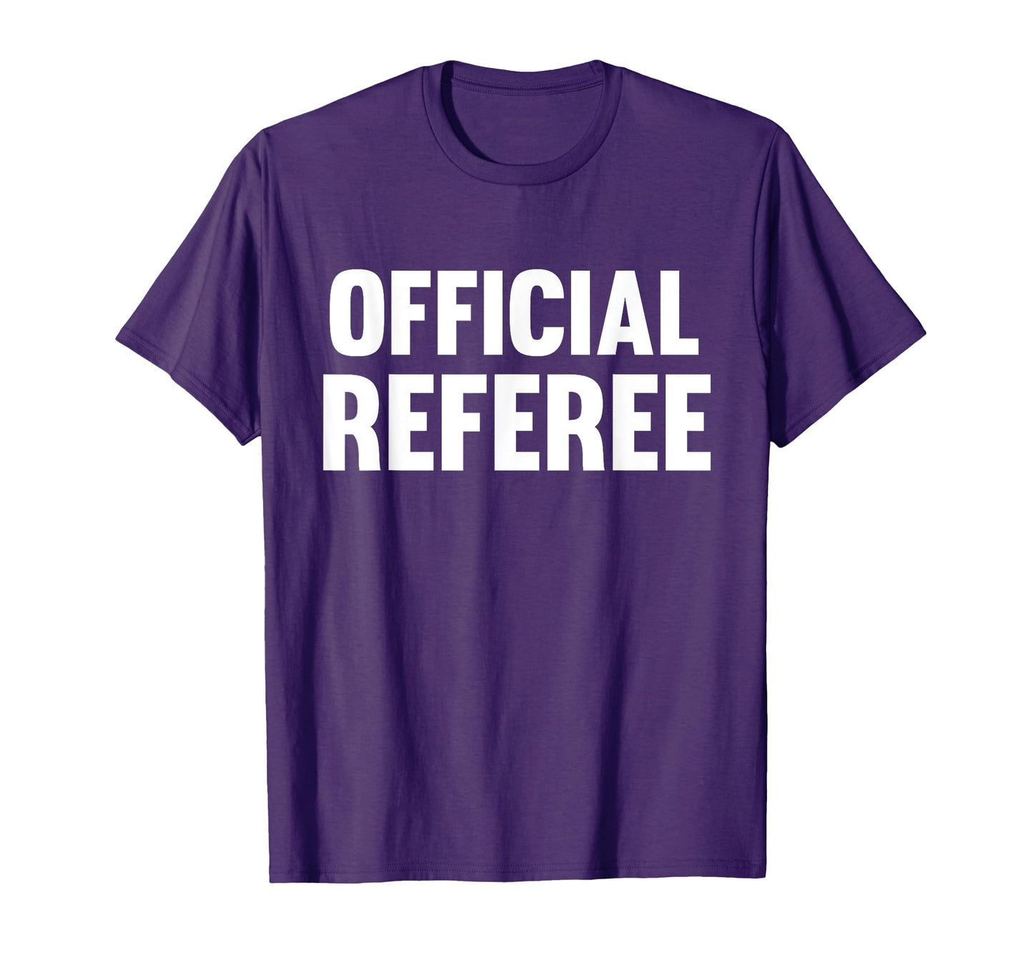 Official Referee Uniform Easy Halloween Party Costume T-Shirt