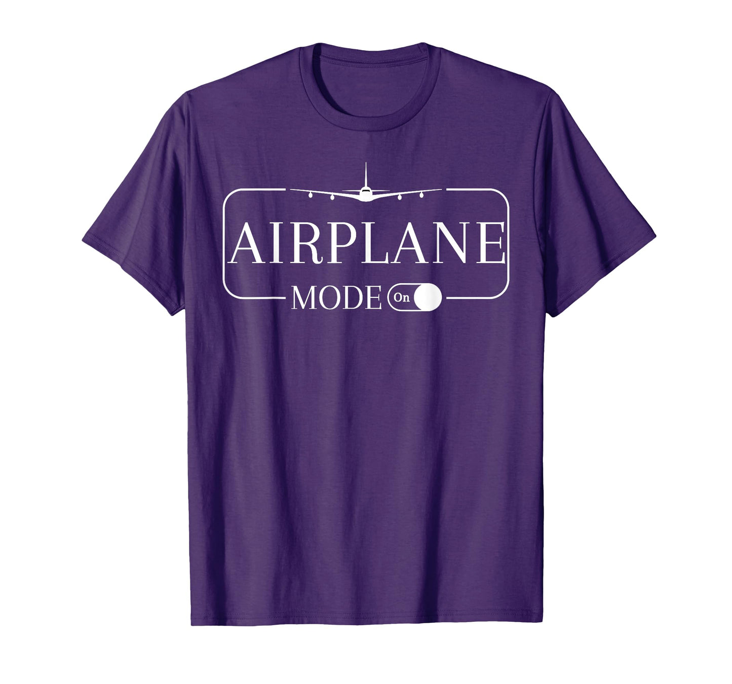 Airplane mode on Funny Pilot Airplane mode Travel Lover T-Shirt