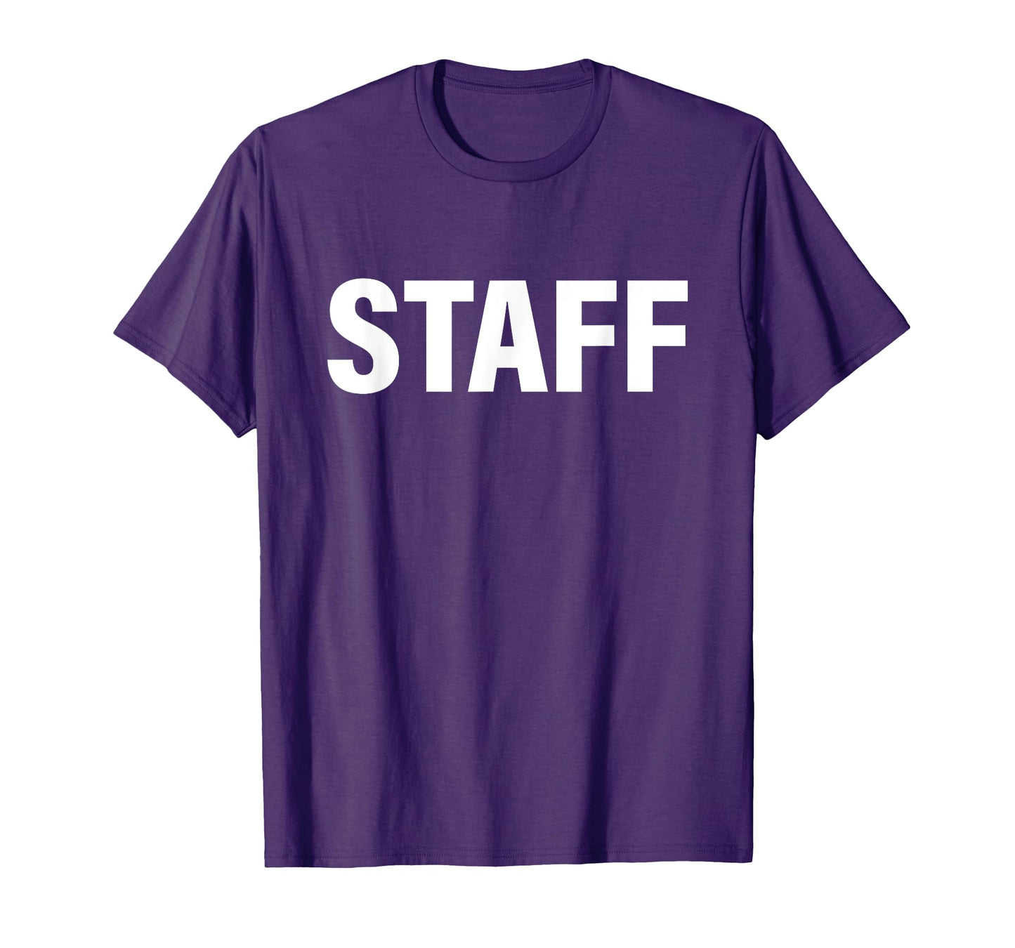 Staff uniform costume event unisex tee last minute halloween T-Shirt