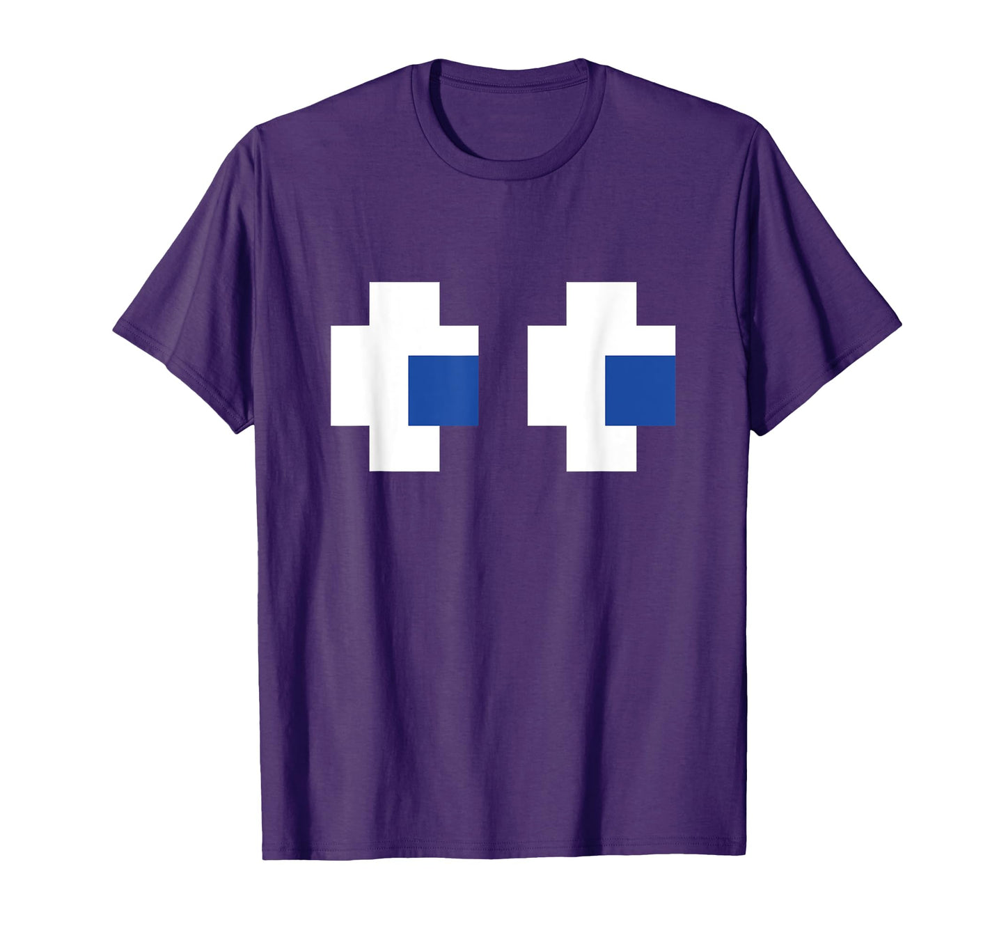 Retro Arcade Gaming Halloween Ghost Partner Group Costume T-Shirt
