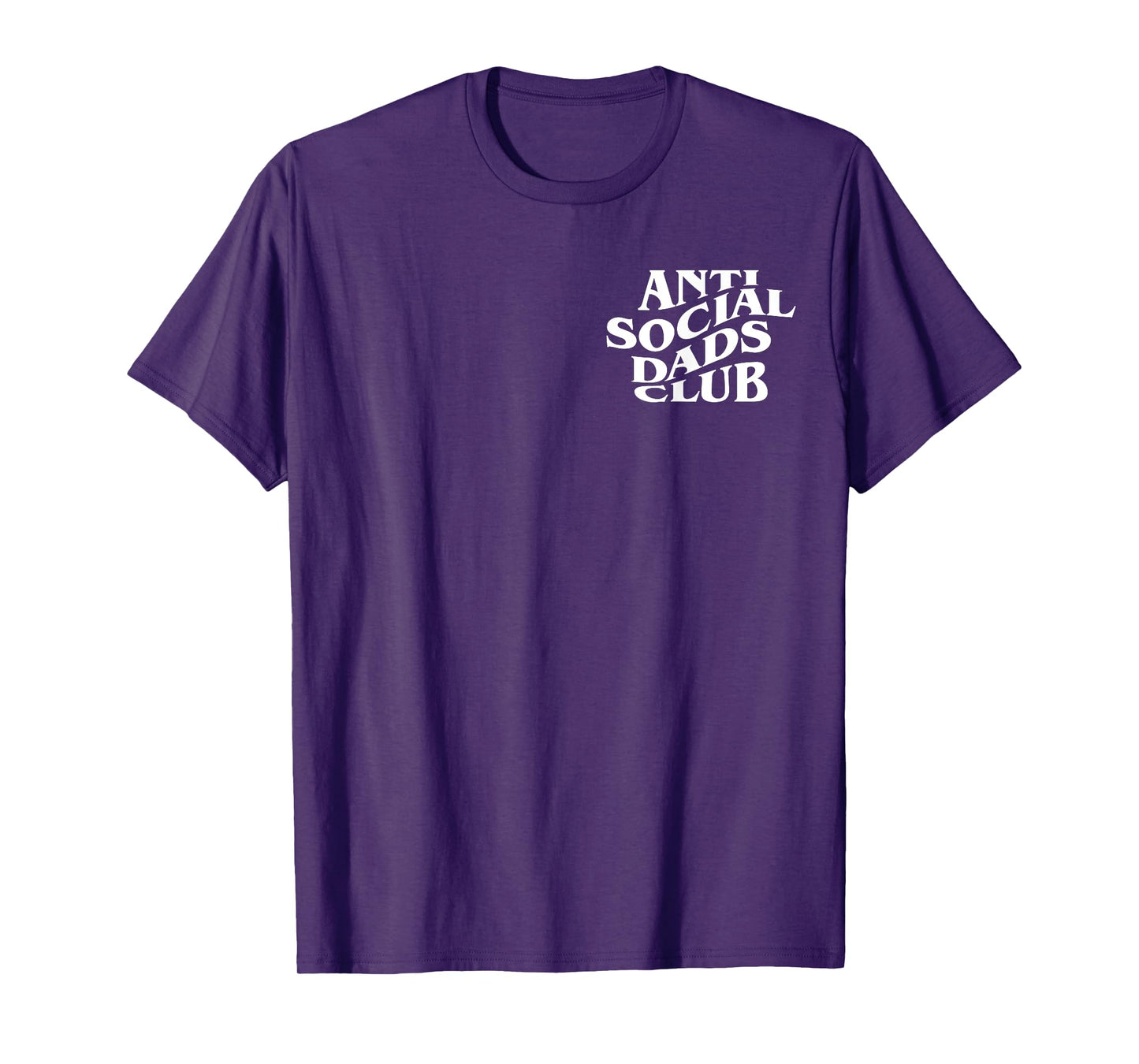 Anti Social Dads Club Funny Father's Day T-Shirt