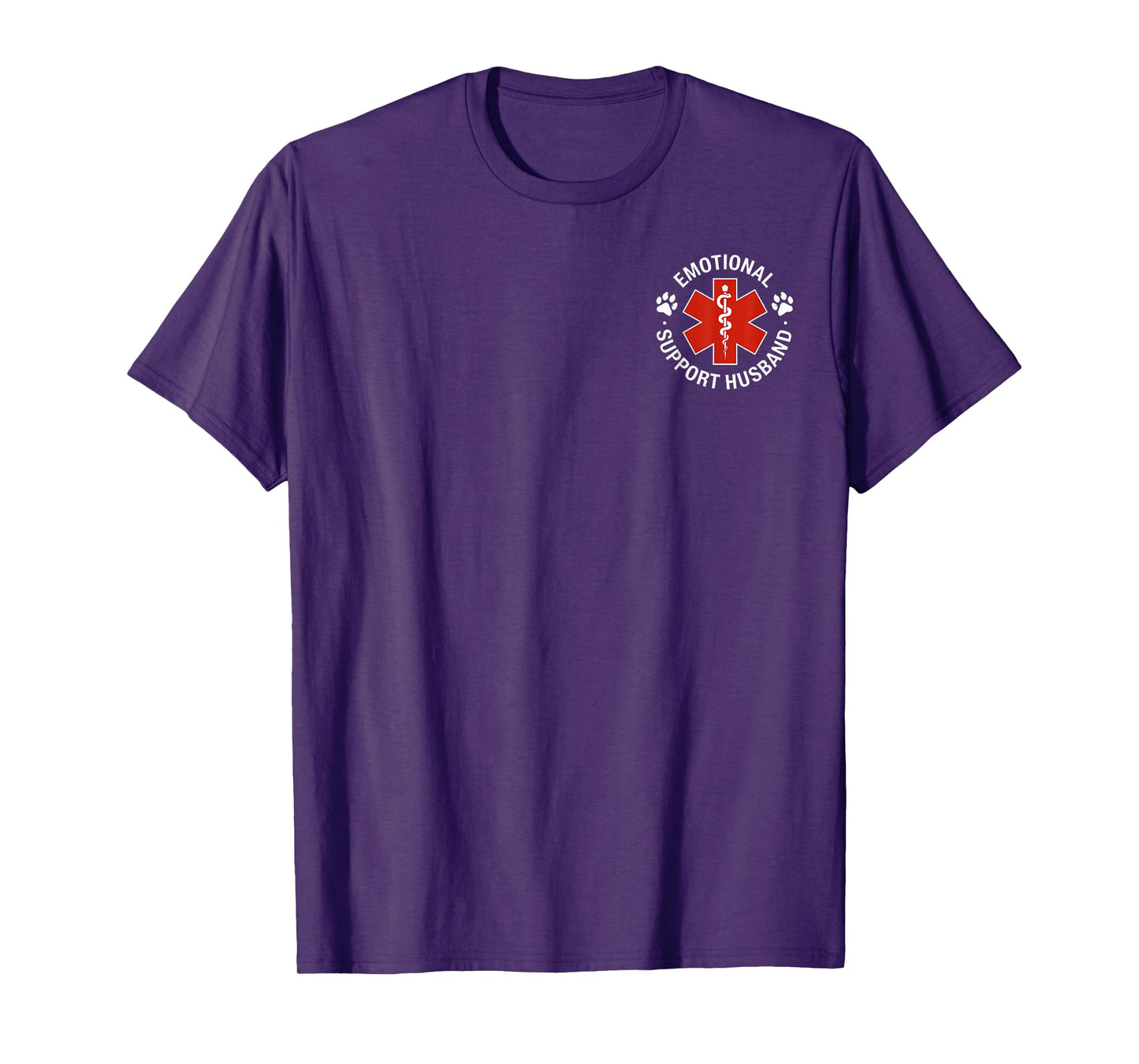 Emotional Support Husband Do Not Pet (2 side ) T-Shirt