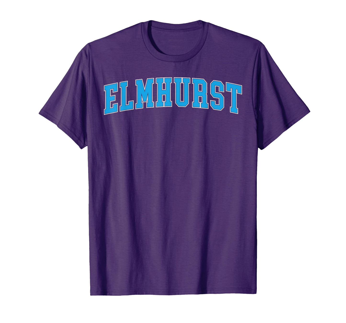 Retro Personalized Elmhurst Name Arch Retro Men Women T-Shirt