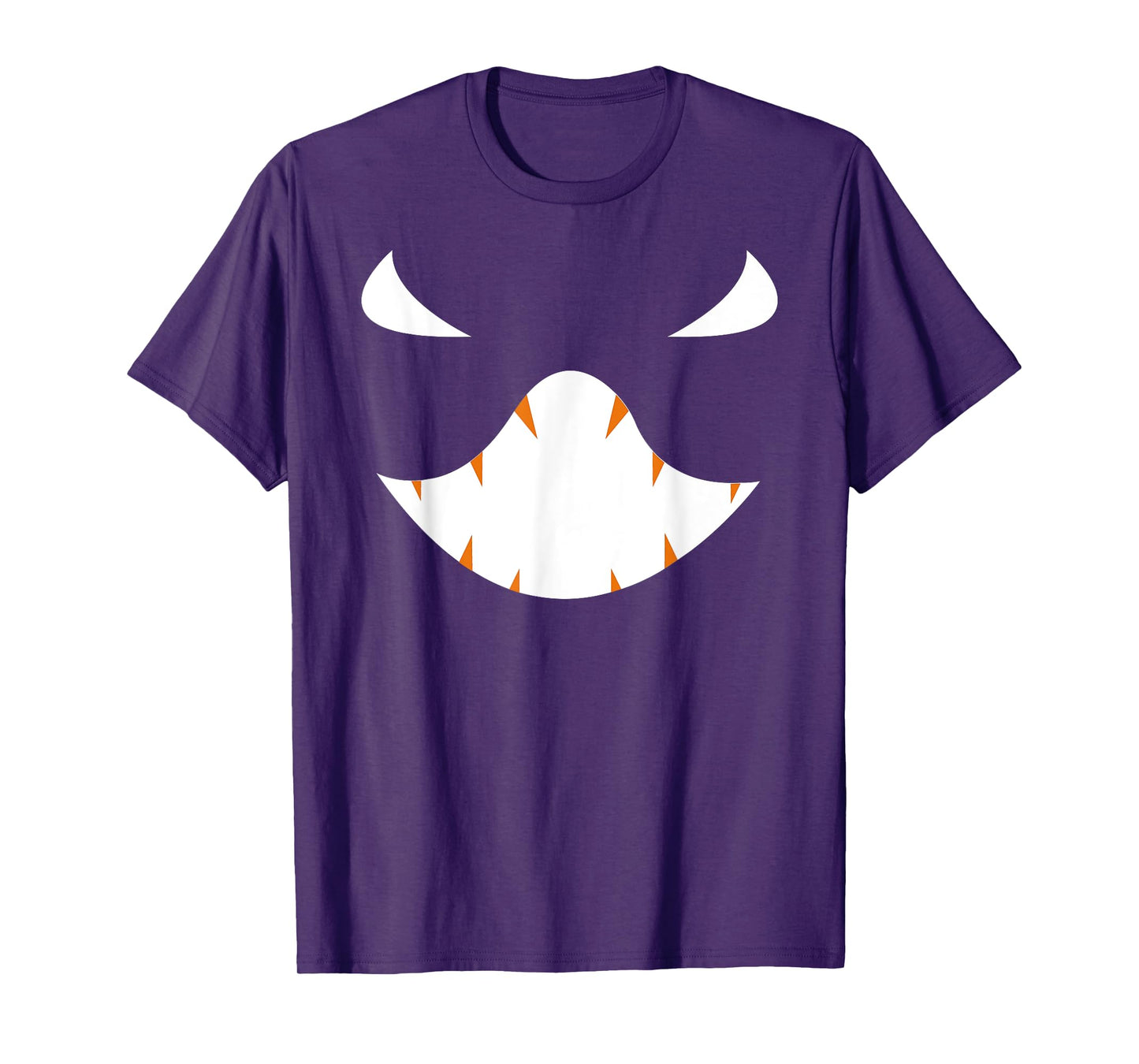 Pumpkin Face Funny Jack-O-Lantern Scary Halloween Costume T-Shirt