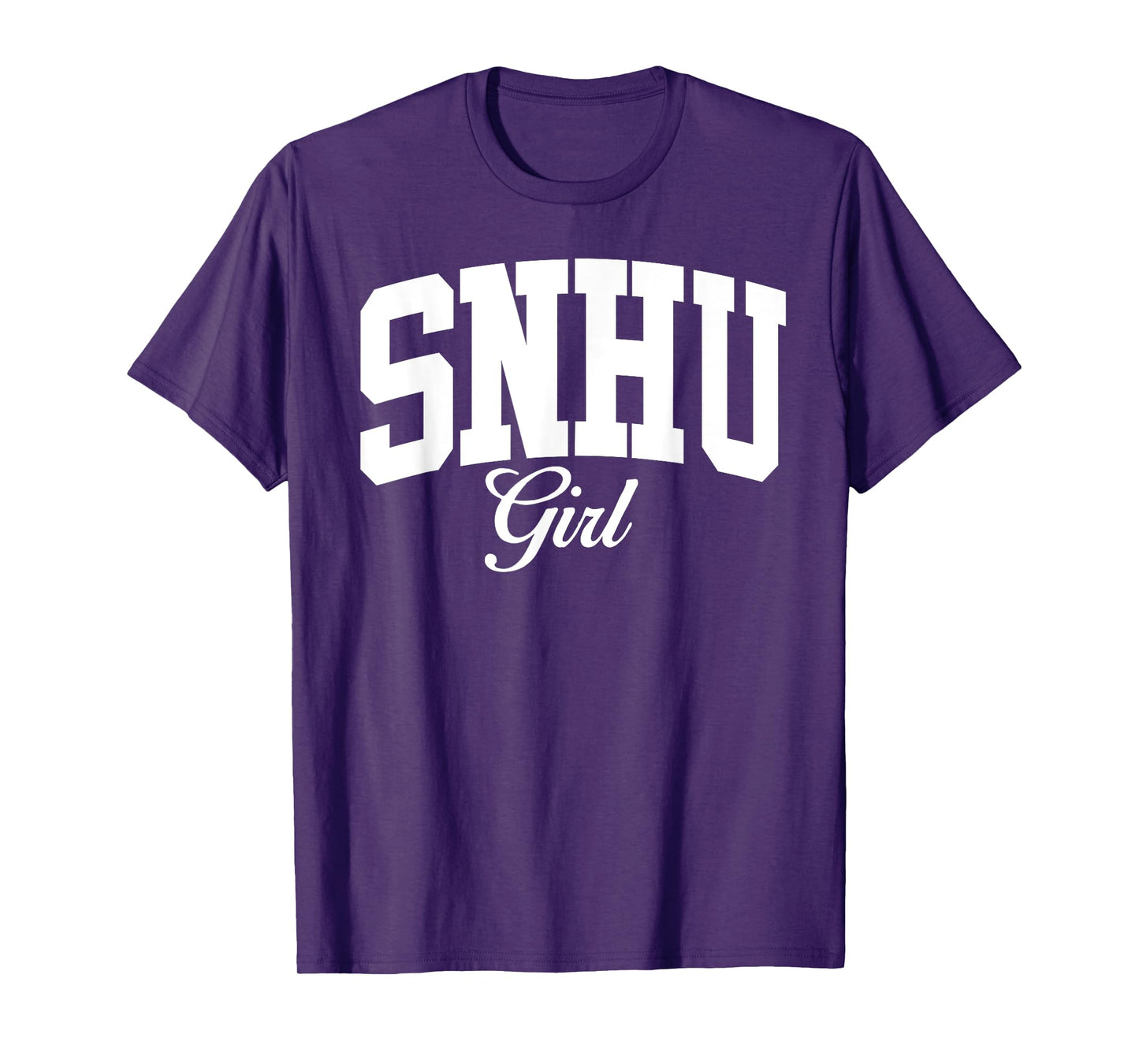 SNHU SNH University Girl Arch Vintage Design for Women Girls T-Shirt