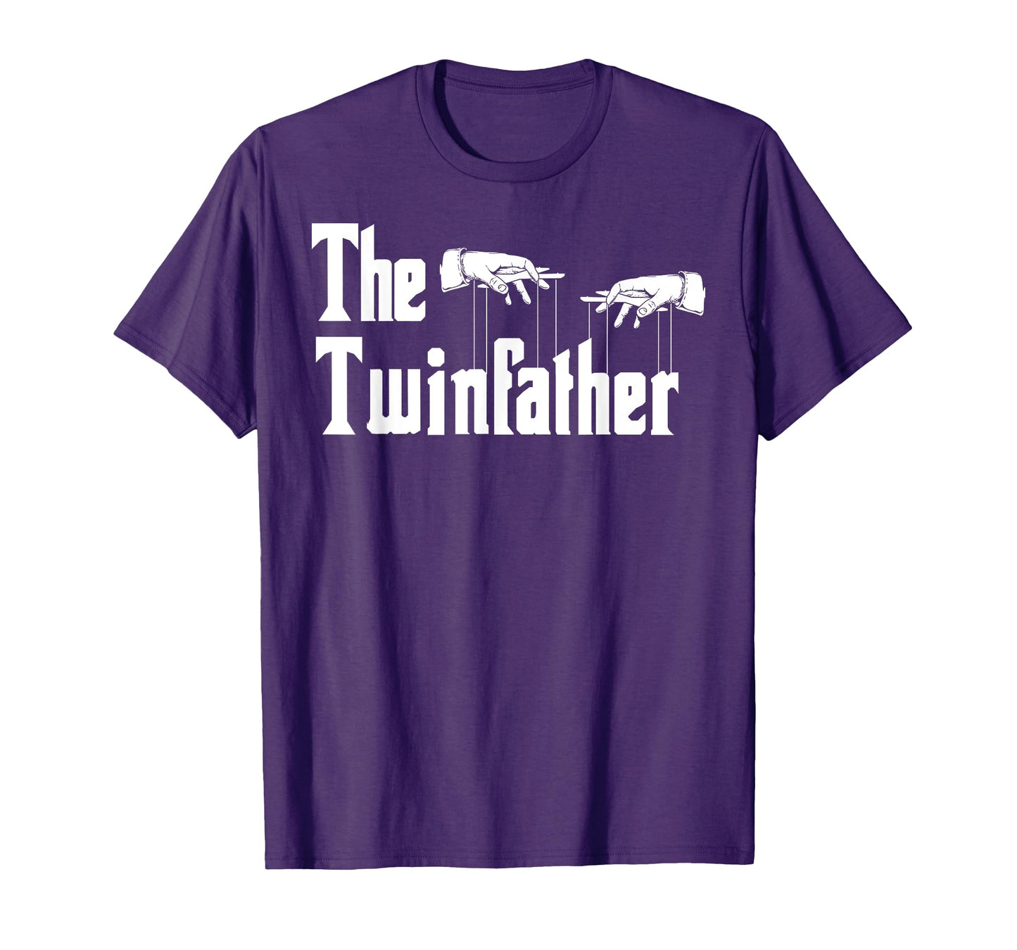 The Twinfather Father's Day Twin Dad Funny Daddy Of Twins T-Shirt