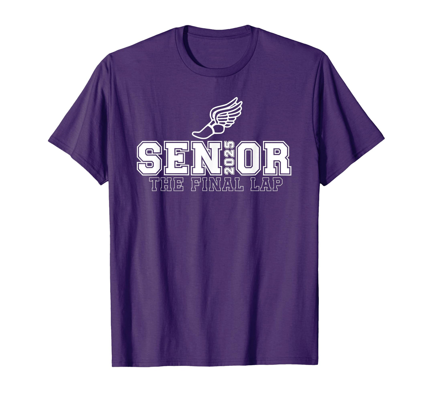 Track & Field Senior 2025 Graduation Year - The Final Lap T-Shirt